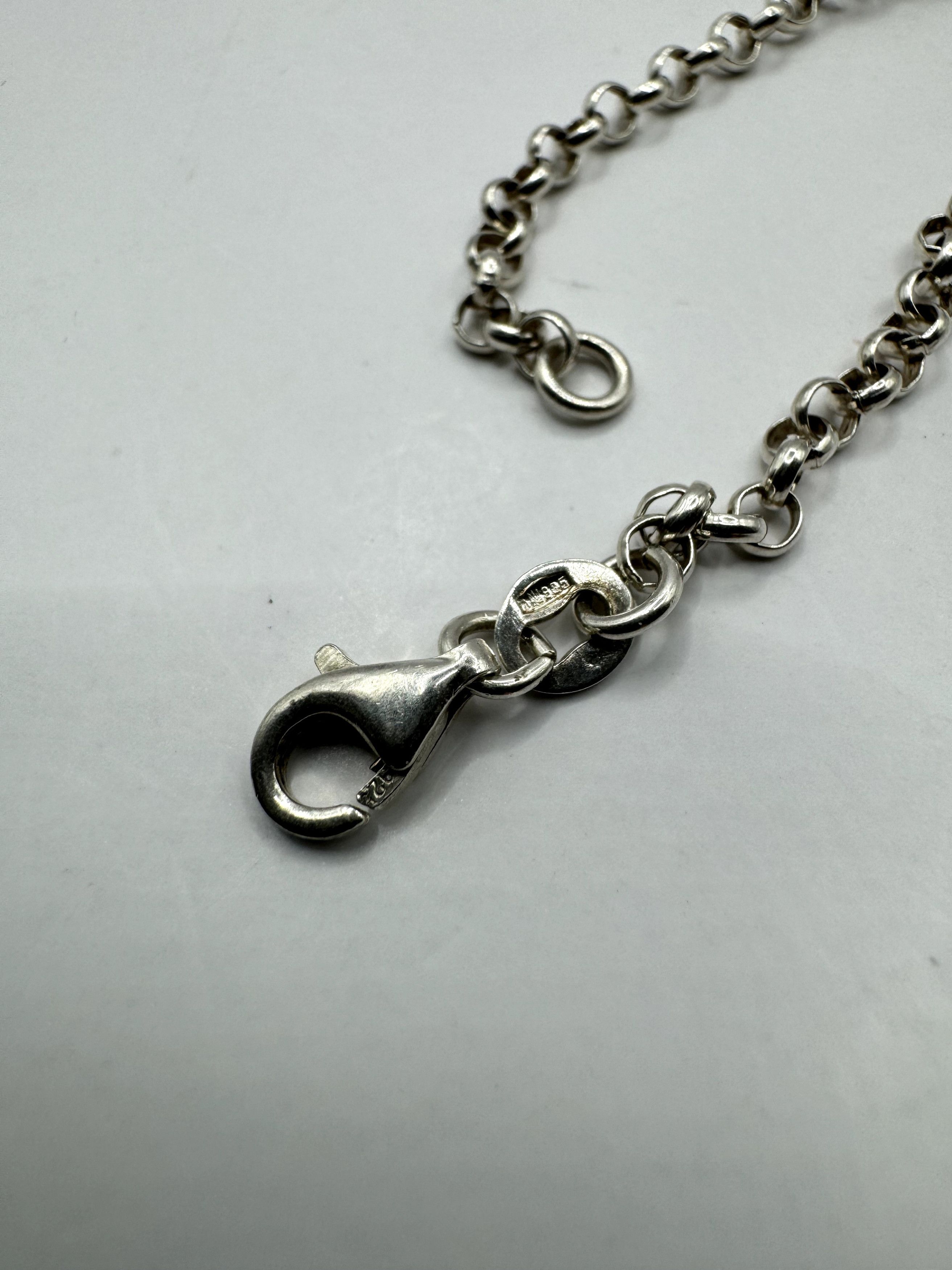 Vintage Vintage Bracelet Jewelry, 925 Sterling Silver,Handmade 6,05g Size ONE SIZE - 5 Thumbnail