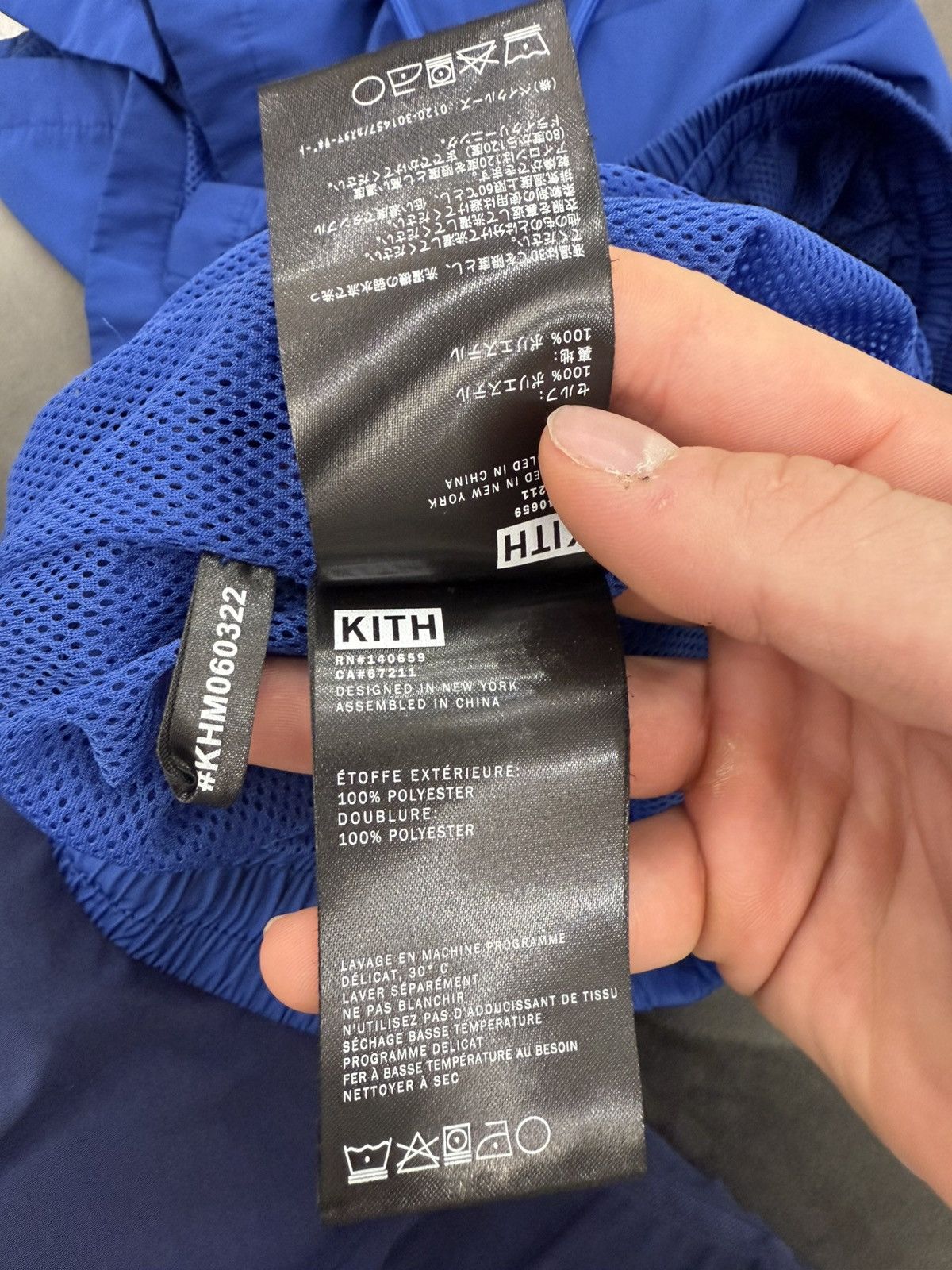 Kith Kith Blue Swim Shorts Size US 33 - 10 Thumbnail