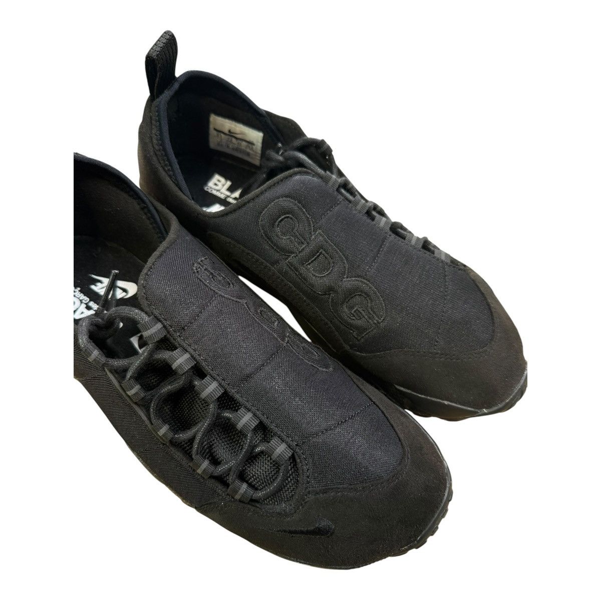 Comme des Garcons × Nike CDG Comme des Garçons x Nike Air Footscape Black Size 8.5 Size US 8.5 / EU 41-42 - 6 Thumbnail