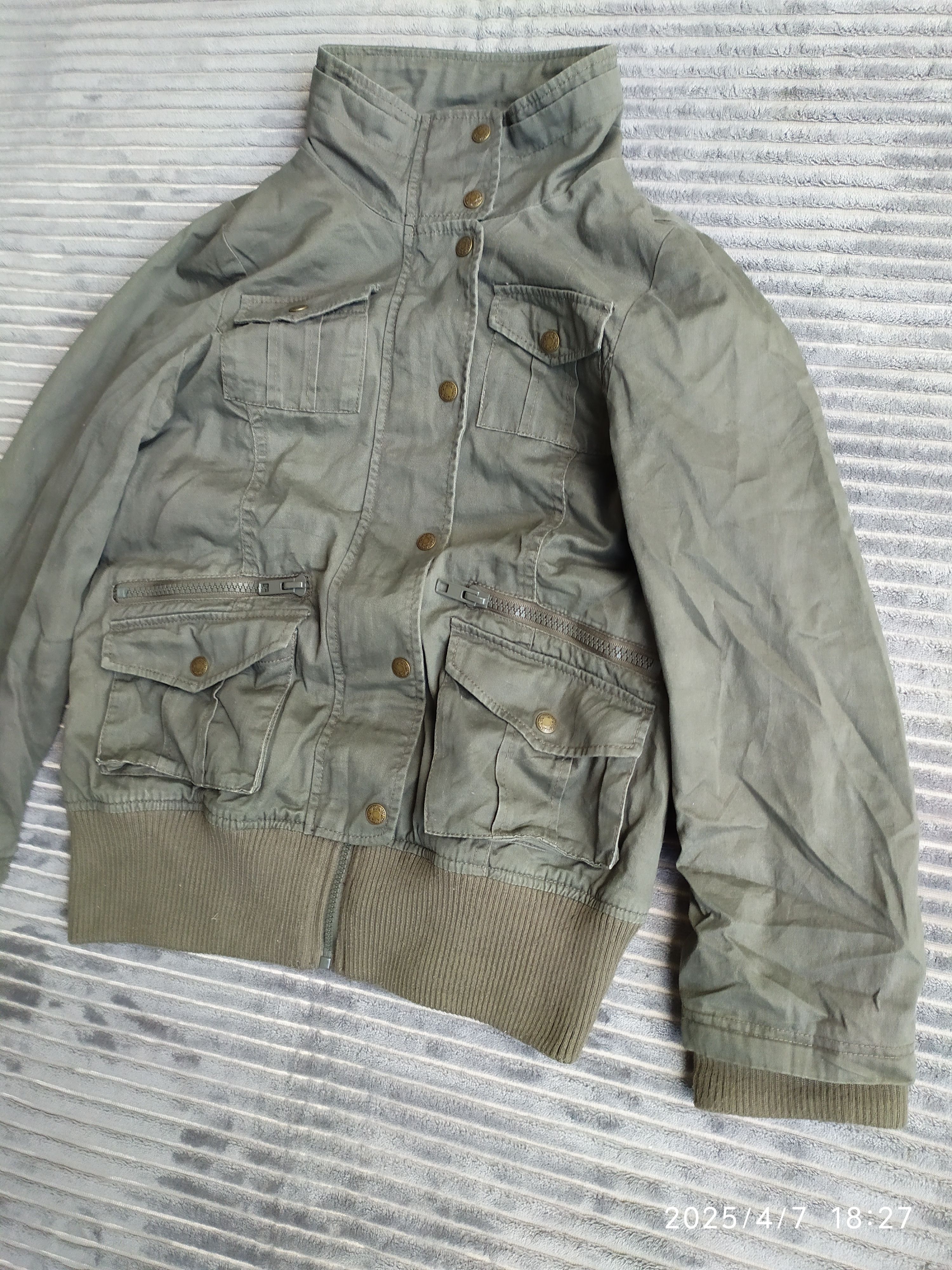 If Six Was Nine × Japanese Brand × Le Grande Bleu (L.G.B.) Japanese Army green multipocket jacket Size US L / EU 52-54 / 3 - 4 Thumbnail