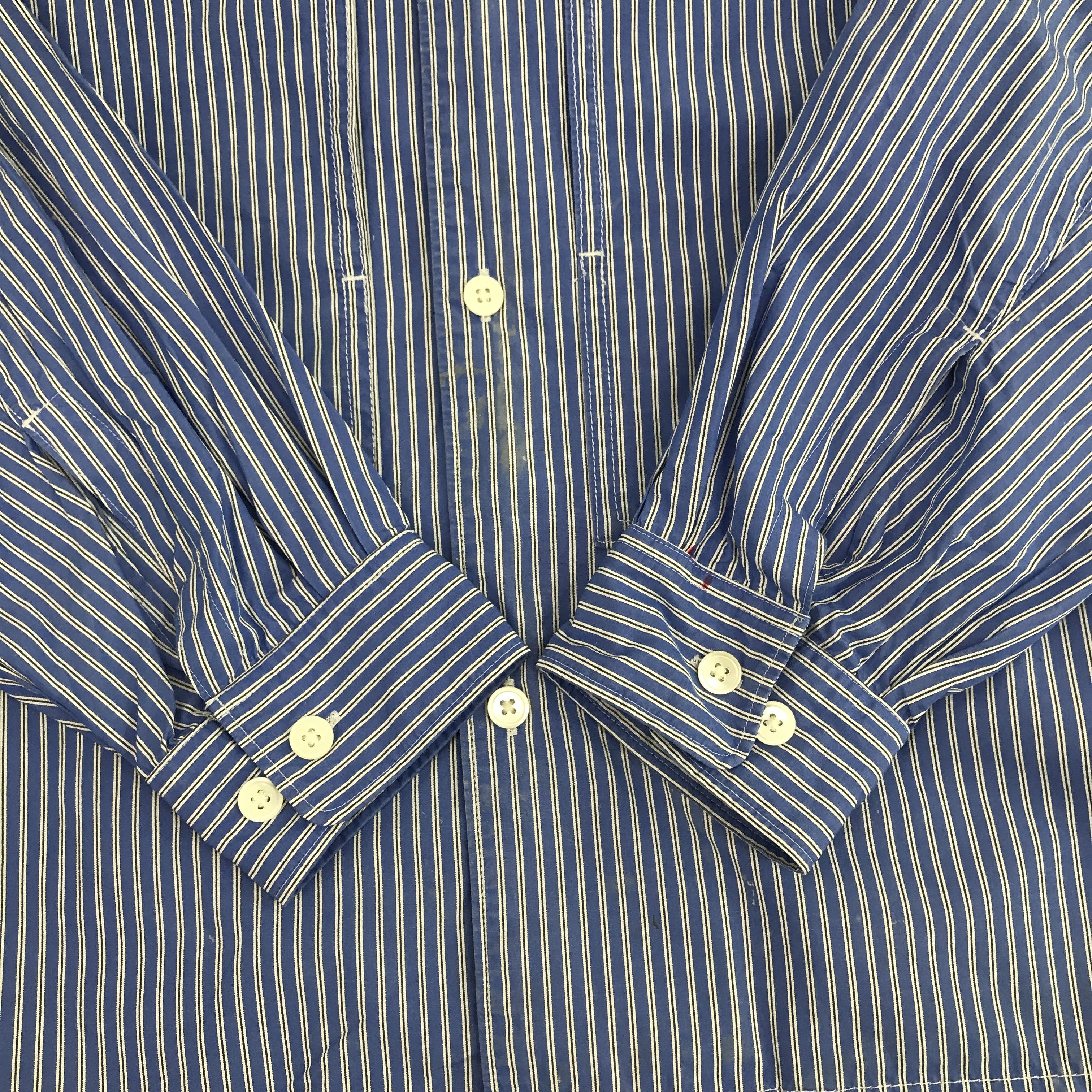 Japanese Brand × Jil Sander × Uniqlo Jil sender x Uniqlo Stripped design button up Jacket Size US L / EU 52-54 / 3 - 7 Thumbnail