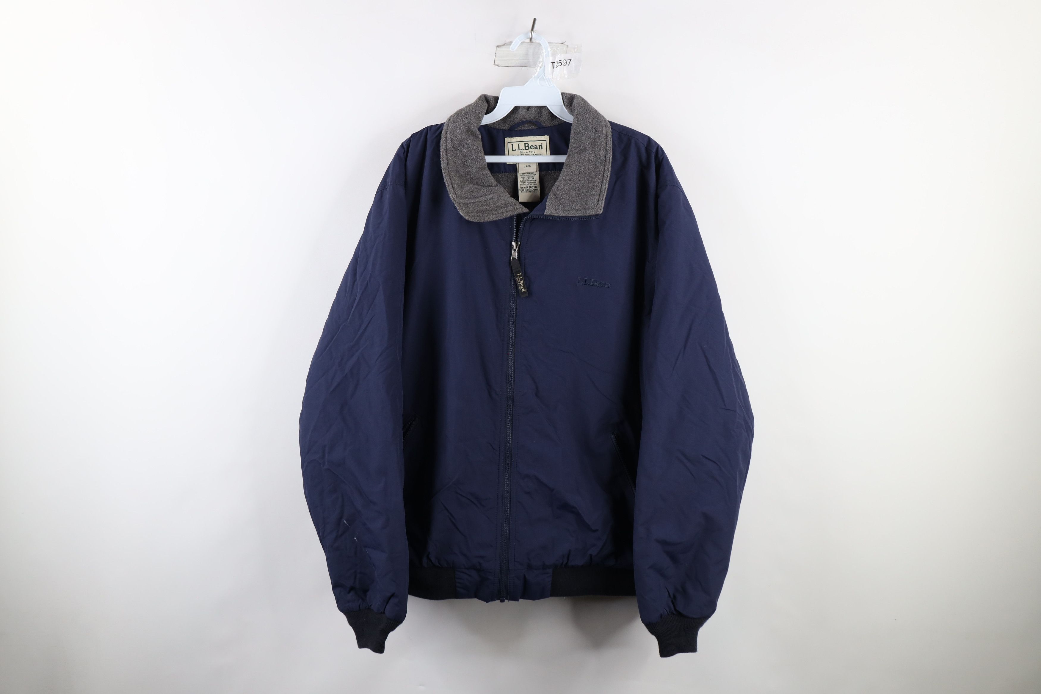 L.L. Bean 90's L.L.Bean Fleece-Lined Warm-up Jacket | Grailed