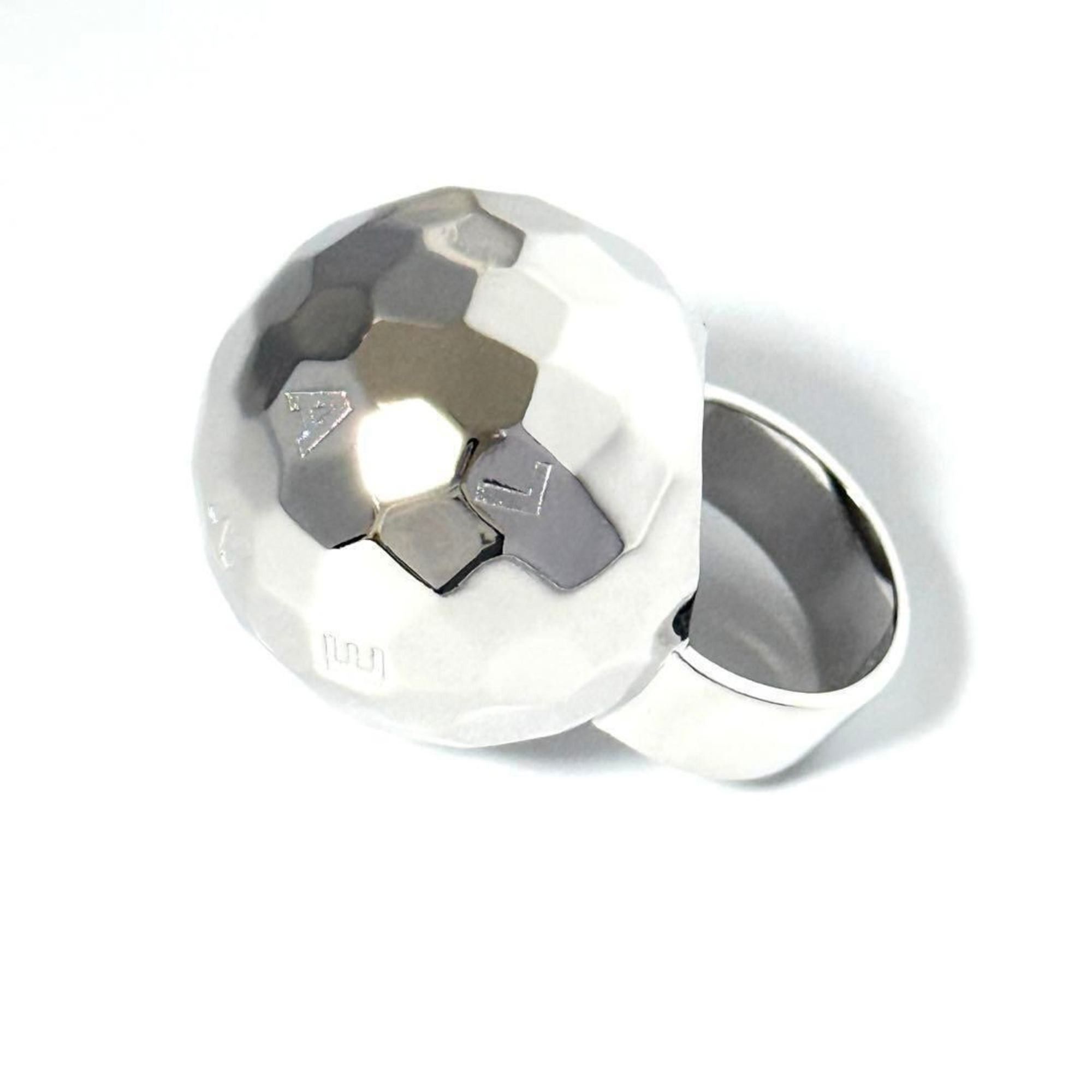 Chanel Chanel Women's Mirror Ball Ring, Silver Size ONE SIZE - 1 Thumbnail