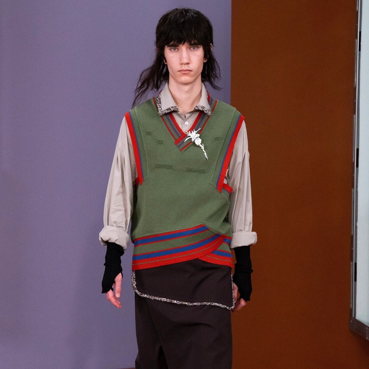 Kiko Kostadinov Dorset Knit Vest Size US S / EU 44-46 / 1 - 1 Thumbnail