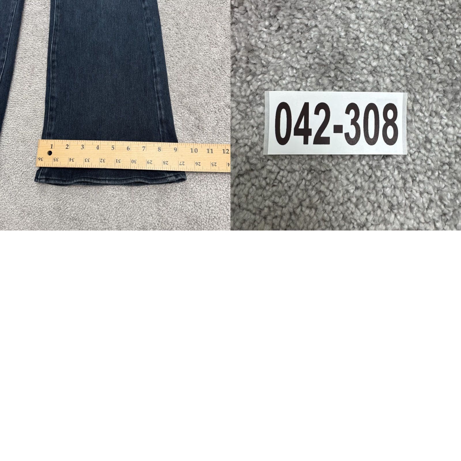 Coldwater Creek Coldwater Creek Jeans Women 10 Blue Dark Wash Denim Bootcut 34x32 5-Pocket Stretch Size 38" / US 16 / IT 52 - 10 Thumbnail