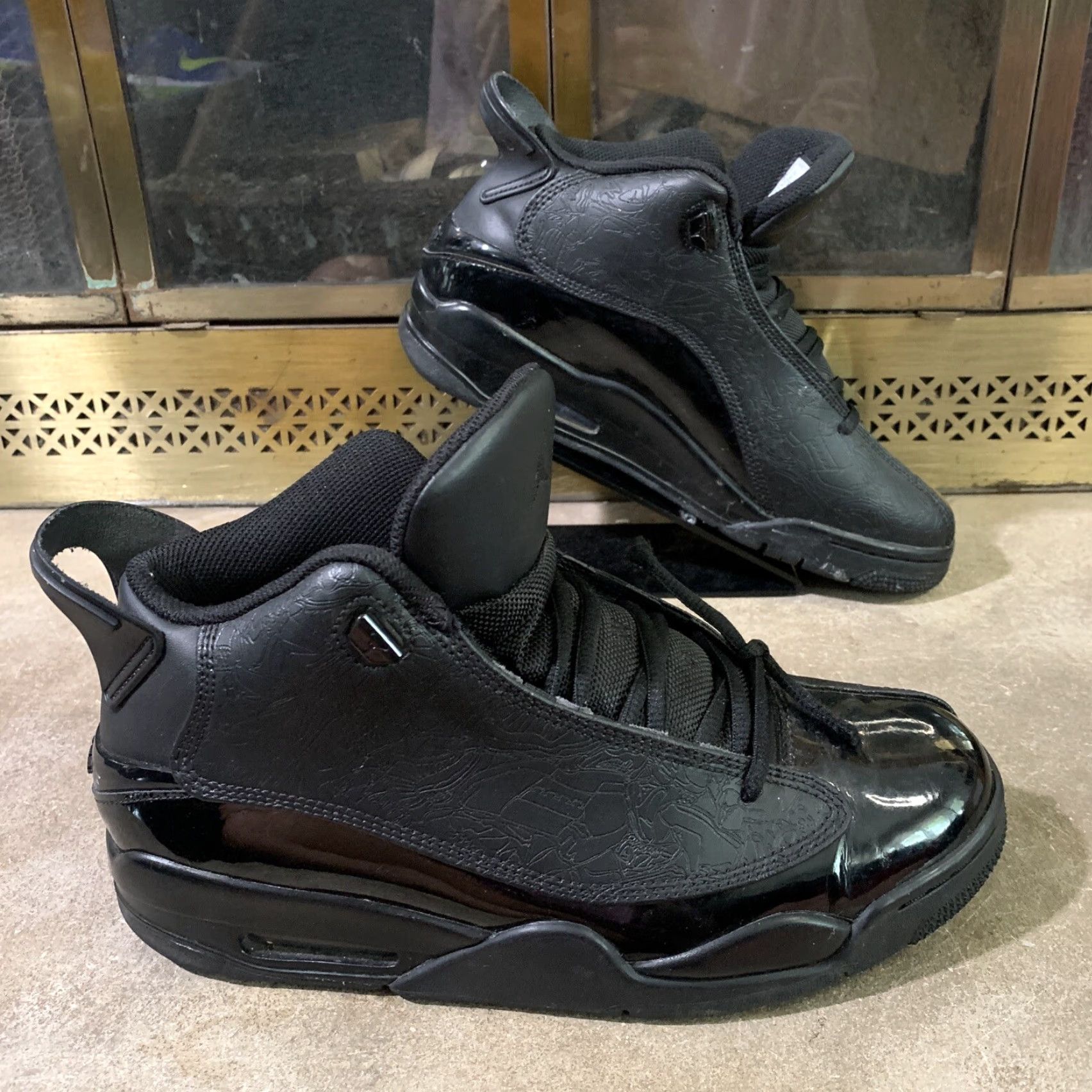 Nike VINTAGE Nike Air Jordan Dub Zero Black 311046-003 Men's Size 8 Limited Rare Basketball sneakers Size US 8 / EU 41 - 3 Thumbnail