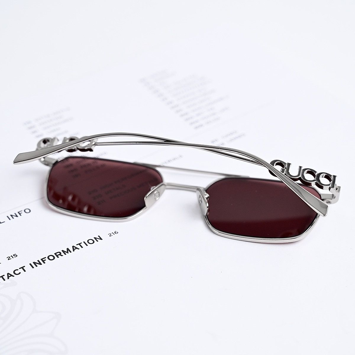 Gucci GUCCI GG1804S SUNGLASSES Size ONE SIZE - 12 Thumbnail