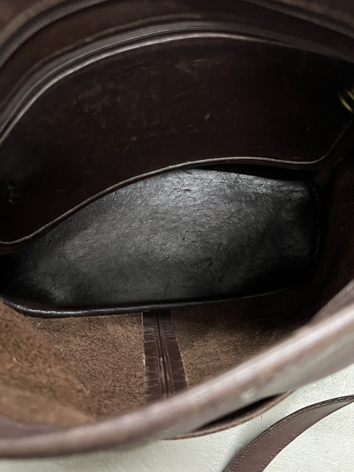 Coach Coach Vintage Tanned Patina Cowhide Leather Bucket Bag Size ONE SIZE - 13 Thumbnail