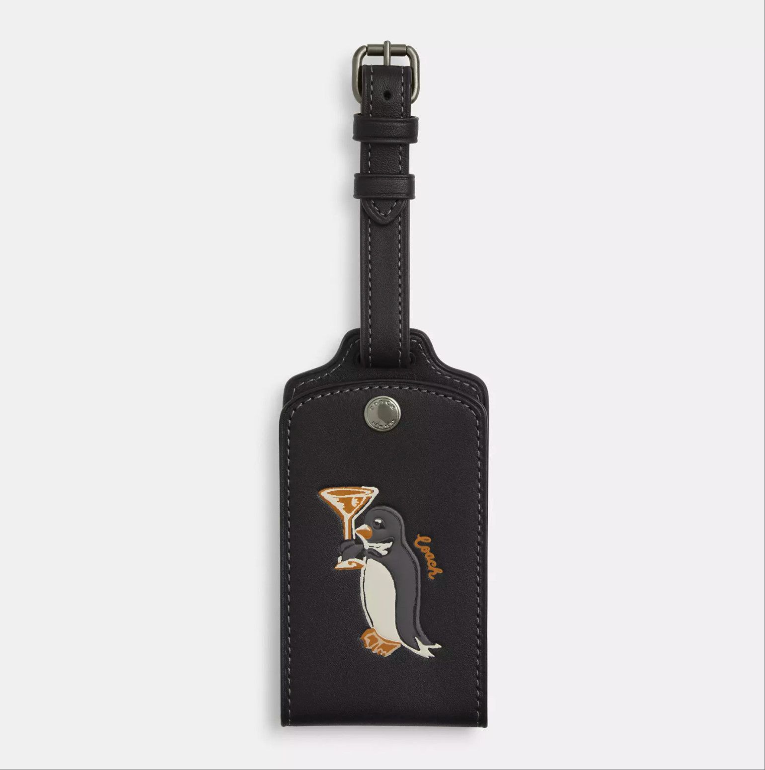Coach NWT Coach Luggage Tag With Penguin Print CCP93 Size ONE SIZE - 7 Thumbnail
