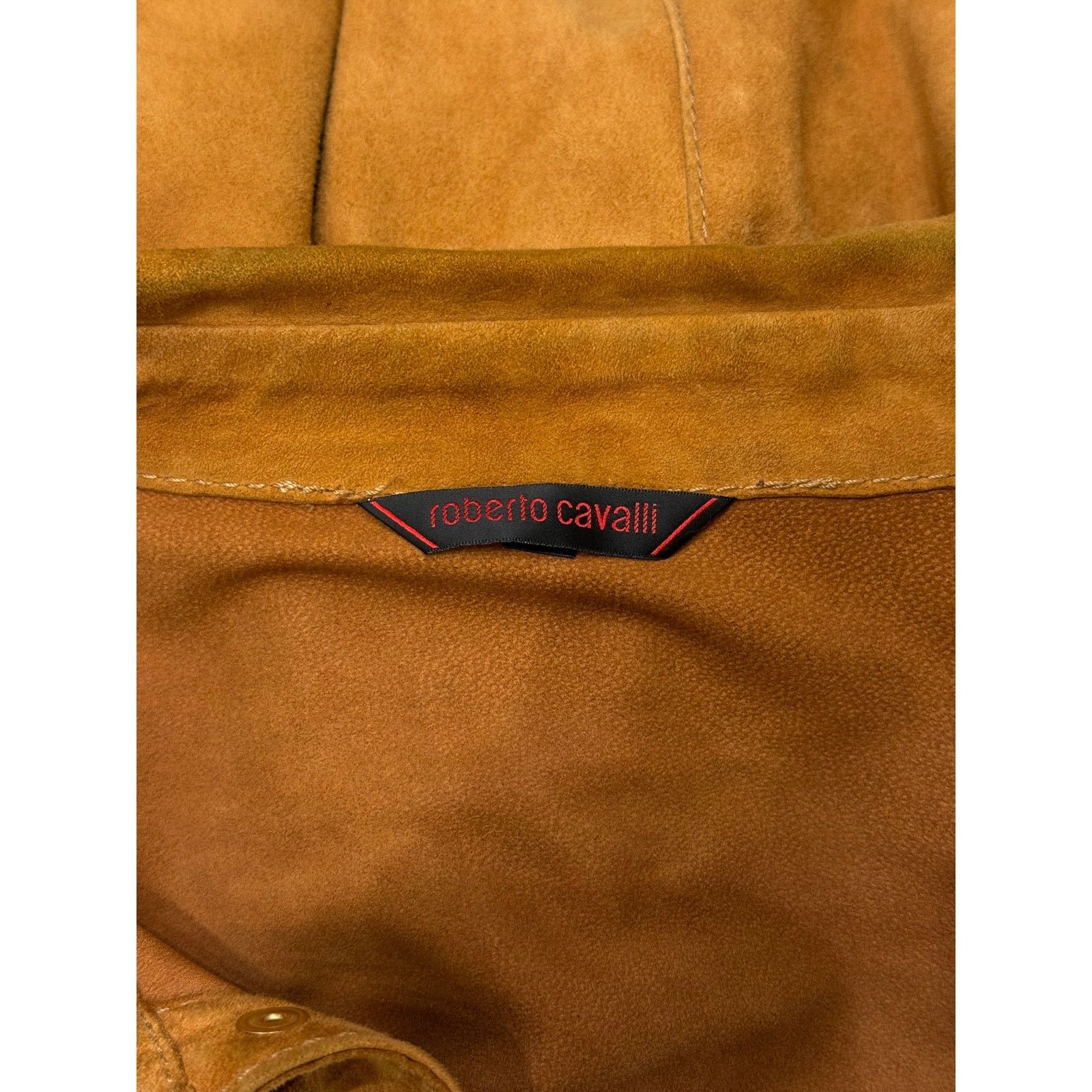 Roberto Cavalli 2003 Roberto Cavalli western suede leather shirt Size L / US 10 / IT 46 - 7 Thumbnail