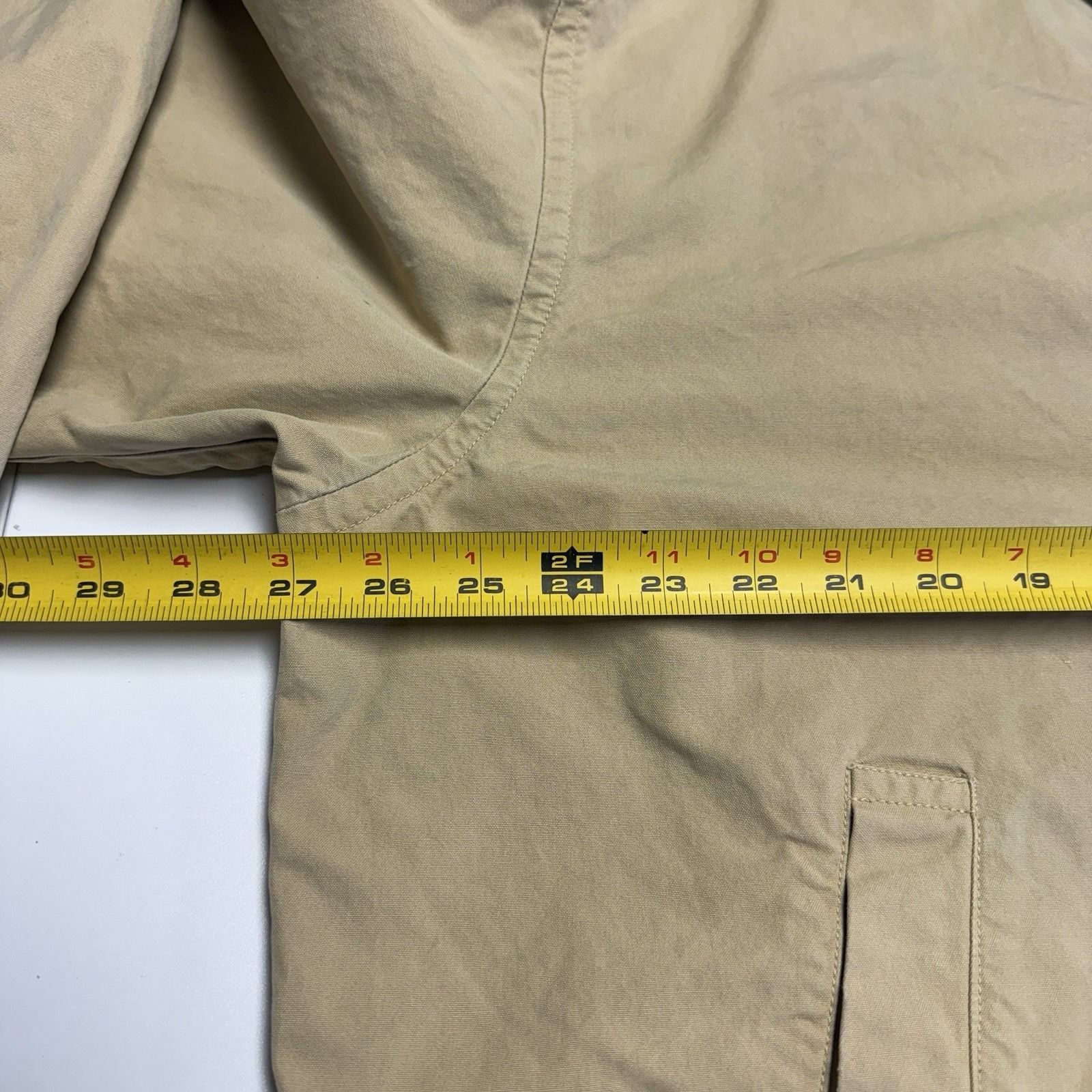 Nautica Vintage Nautica Jacket Mens Large 27x27 Beige Full Zip Colla Size US L / EU 52-54 / 3 - 20 Thumbnail