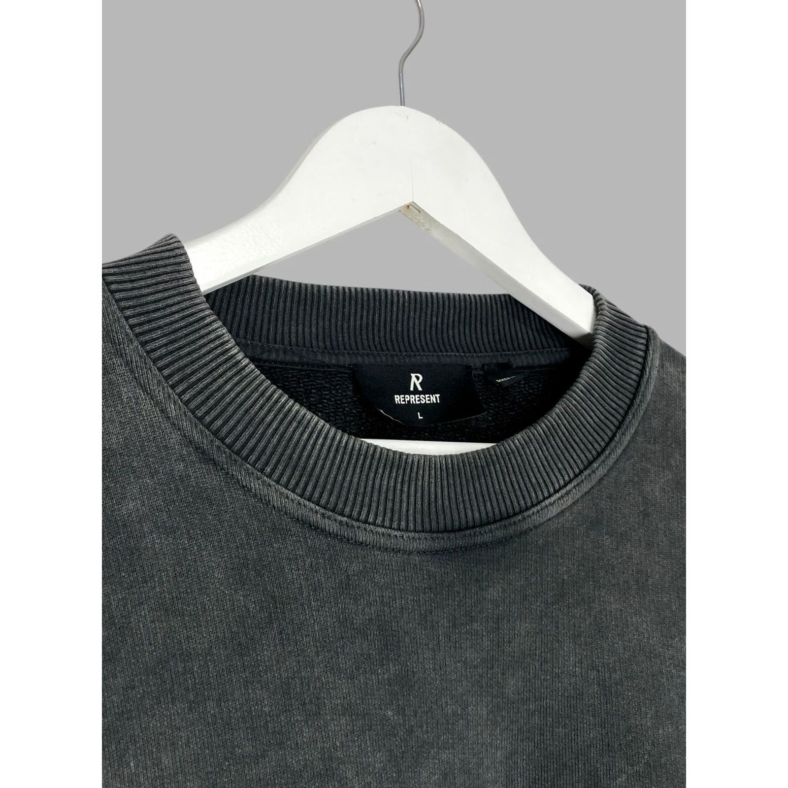 Vintage Represent Sweatshirt Black Oversized Crew Neck L Men Size US L / EU 52-54 / 3 - 4 Thumbnail