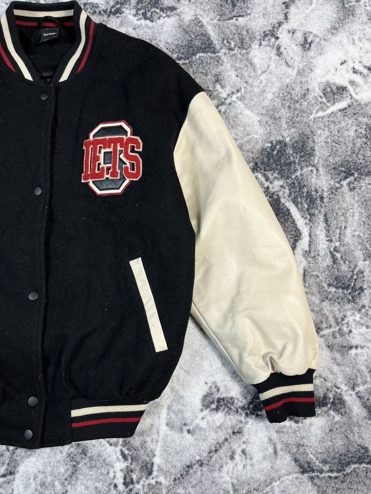 Other Varsity / Letterman Jacket “JETS” – Tagged XS/ Fits Men’s XL Size US XL / EU 56 / 4 - 4 Thumbnail