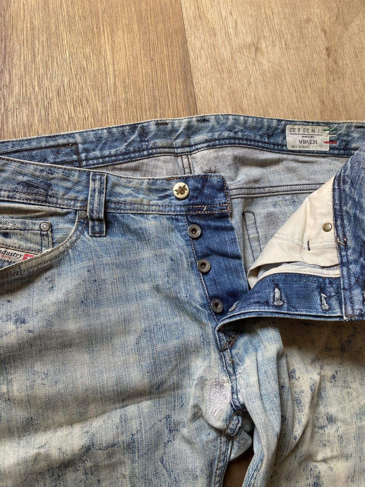 Diesel Diesel industry denim pants Size US 33 - 5 Thumbnail