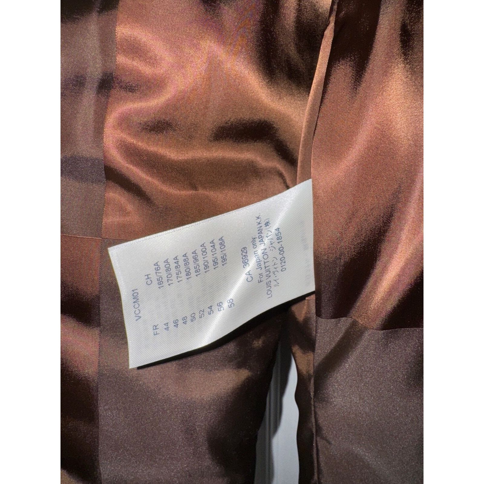 Louis Vuitton Louis Vuitton Nigo Damier Bomber Camel Beige Brown Jacket 48 Size US M / EU 48-50 / 2 - 23 Thumbnail