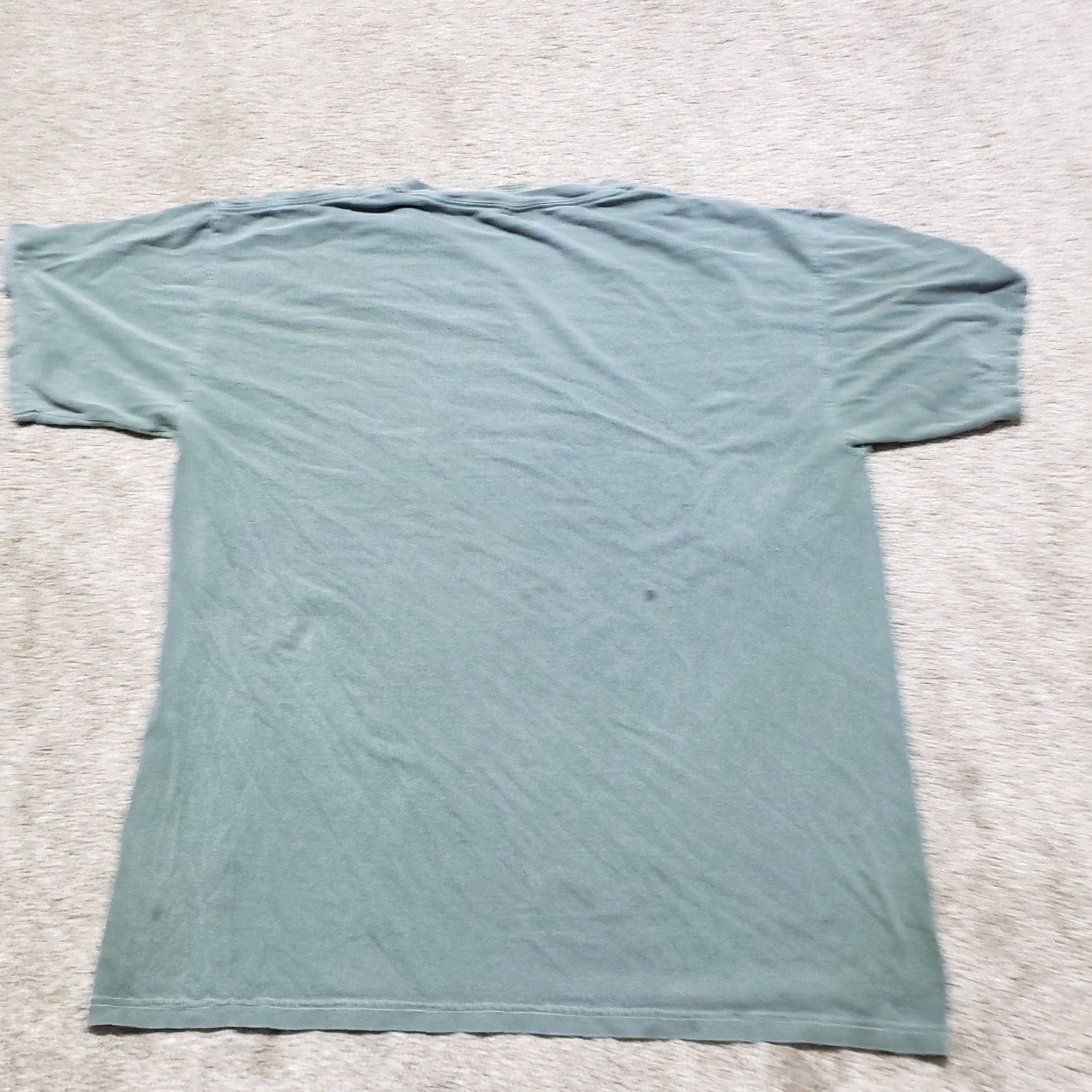 Vintage VINTAGE Matthew 28:19 Bible Verse T-Shirt Unisex Adults XL Green Short Sleeve Adult XL Green Bible Verse Shirt 90s Concert? Size US XL / EU 56 / 4 - 7 Thumbnail