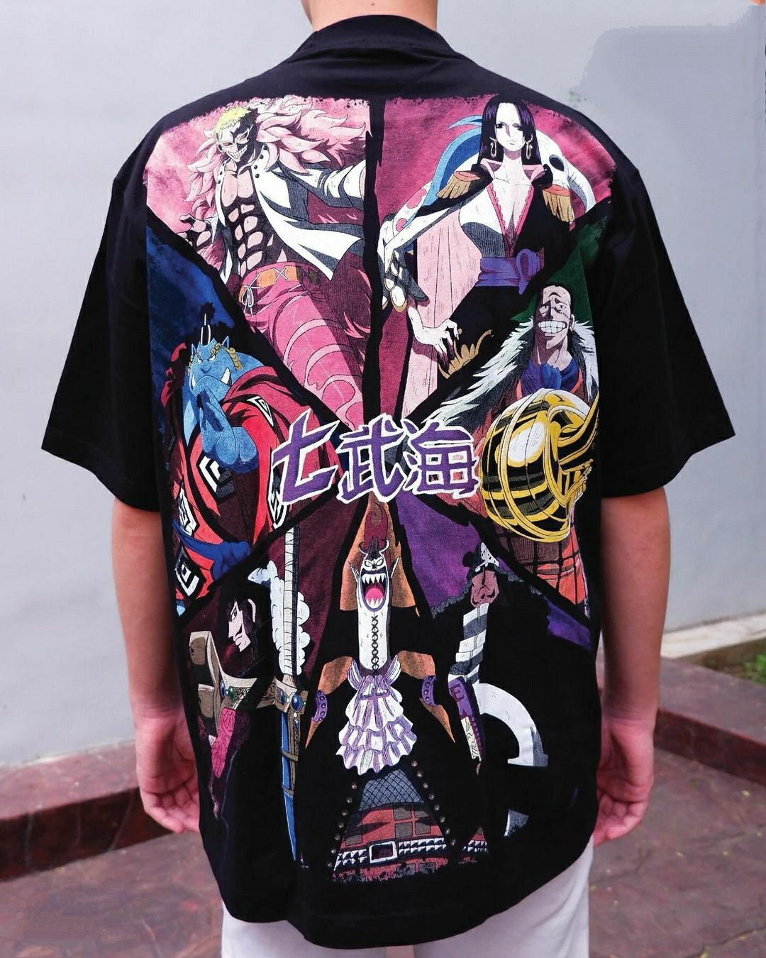 Anime × Japanese Brand One Piece 'SHICHIBUKAI' - Sir CROCODILE Tee Size US XL / EU 56 / 4 - 4 Thumbnail