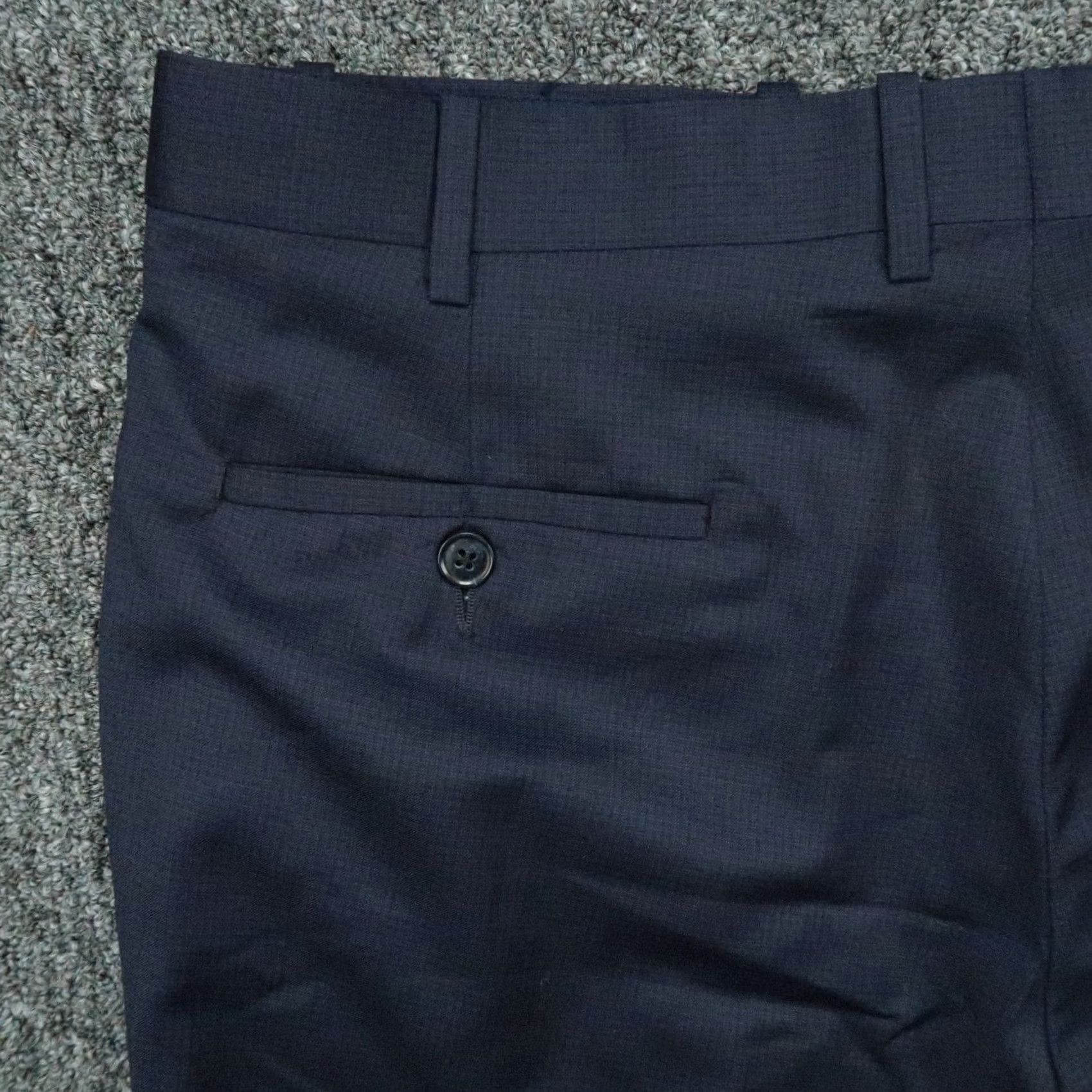Peter Millar Peter Millar Pants Mens 36x30 Blue Flat Front Trouser Pocket Chino Style Regular Slim Pocketed Size US 36 / EU 52 - 6 Thumbnail