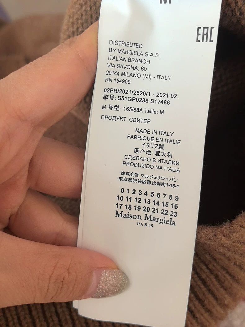 Maison Margiela Maison Margiela Make a broken cardigan sweater 2504-Nextarr Size US M / EU 48-50 / 2 - 7 Thumbnail