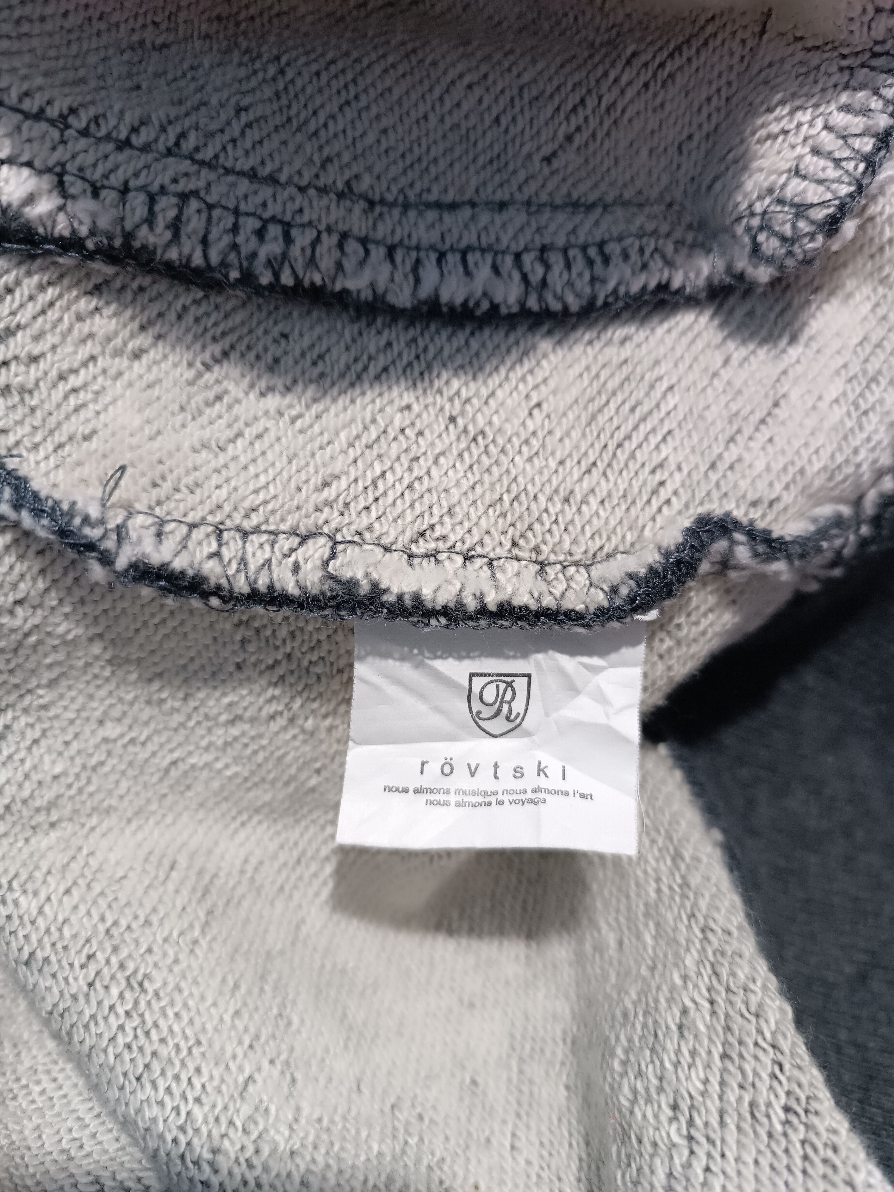 Japanese Brand Asymmetrical Zip-Up Sweatshirt Hoodie Size US M / EU 48-50 / 2 - 8 Thumbnail