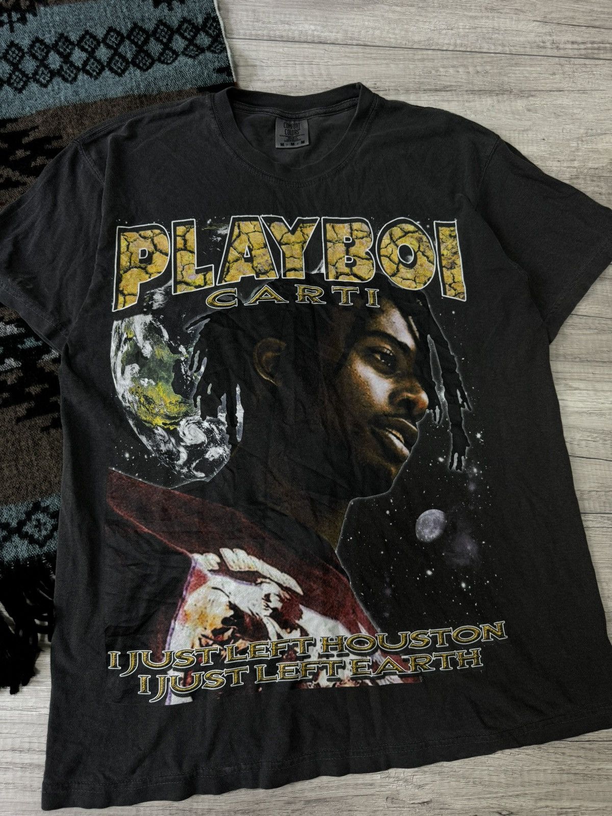 Playboi Carti Playboi Carti Rap T-shirt Travi Scott Kanye west Size US M / EU 48-50 / 2 - 2 Thumbnail