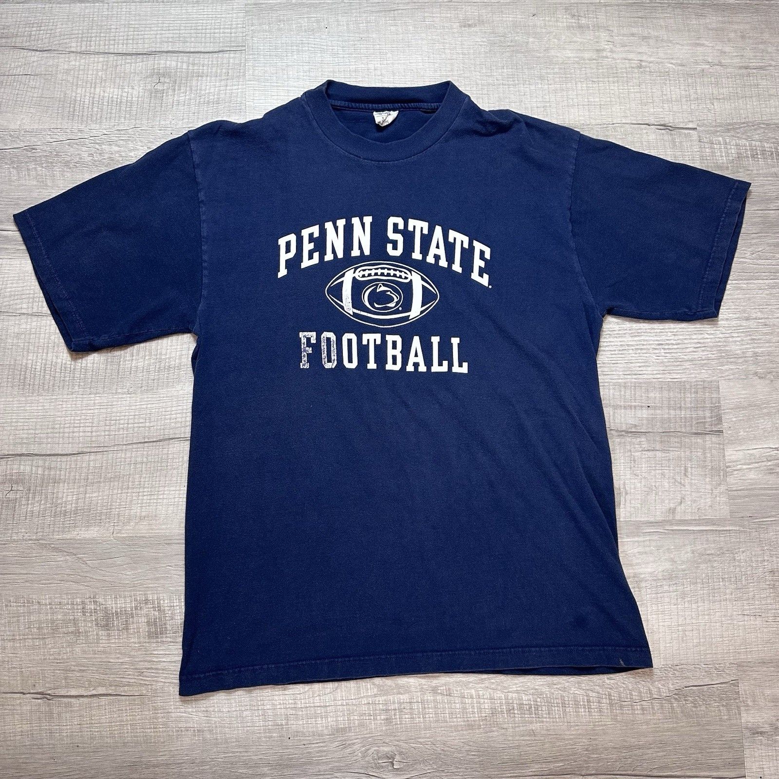 Vintage Vintage Penn State Football Shirt Mens Blue Short Sleeve Tee Size US XL / EU 56 / 4 - 1 Thumbnail