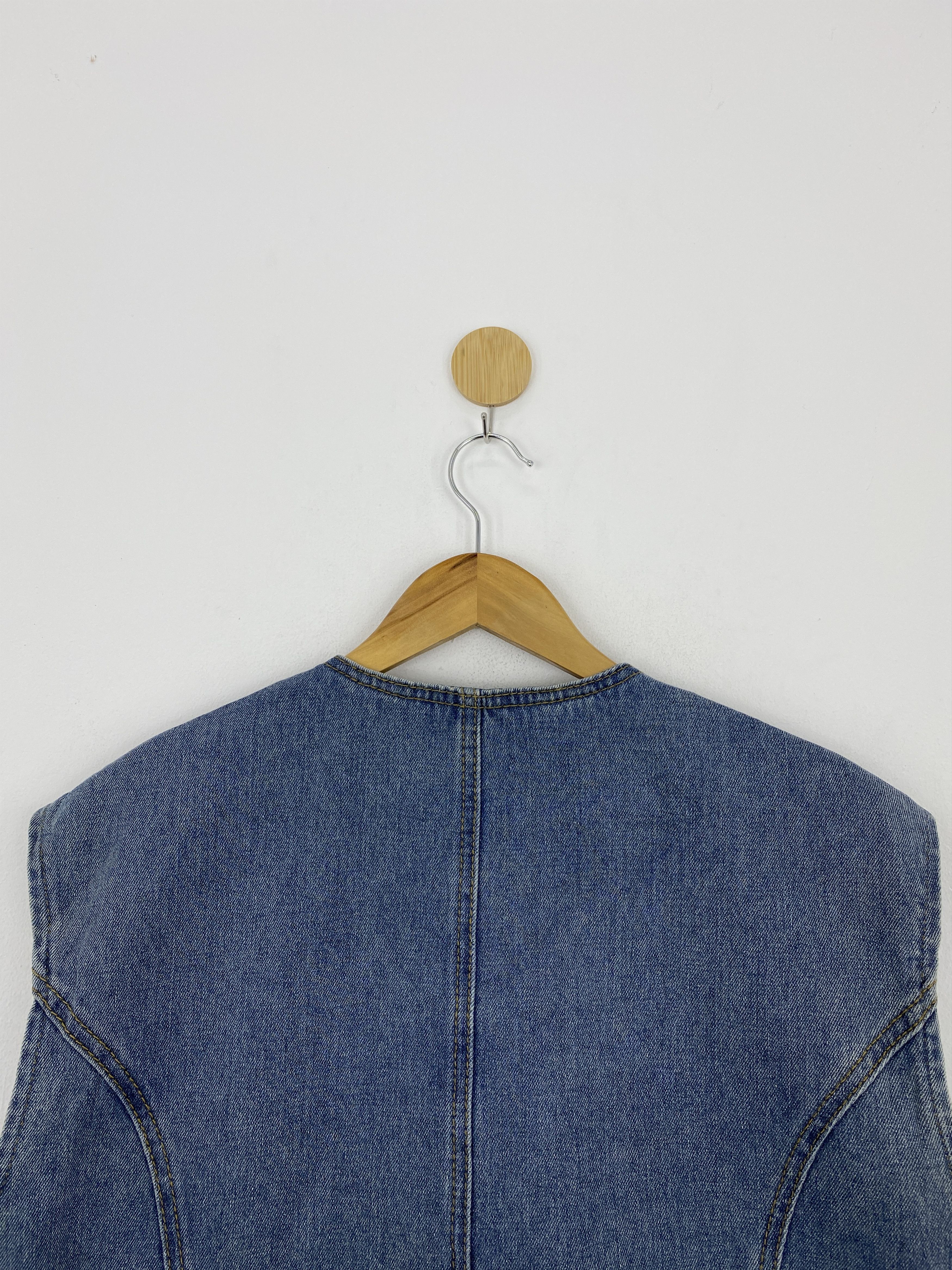 Japanese Brand Vintage Japanese Brand Denim Vest J1843 Size US L / EU 52-54 / 3 - 4 Thumbnail