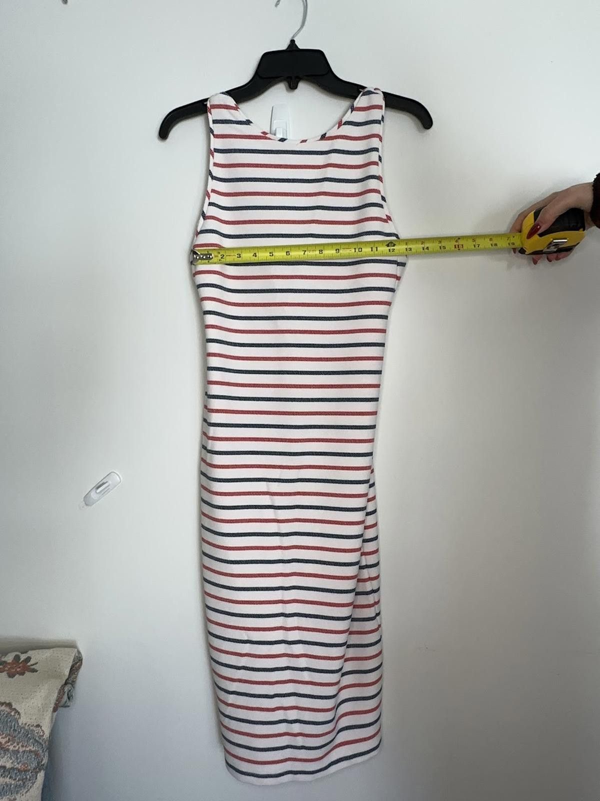 Zara ZARA Striped Bodycon Dress - Sz. M Size M / US 6-8 / IT 42-44 - 5 Thumbnail
