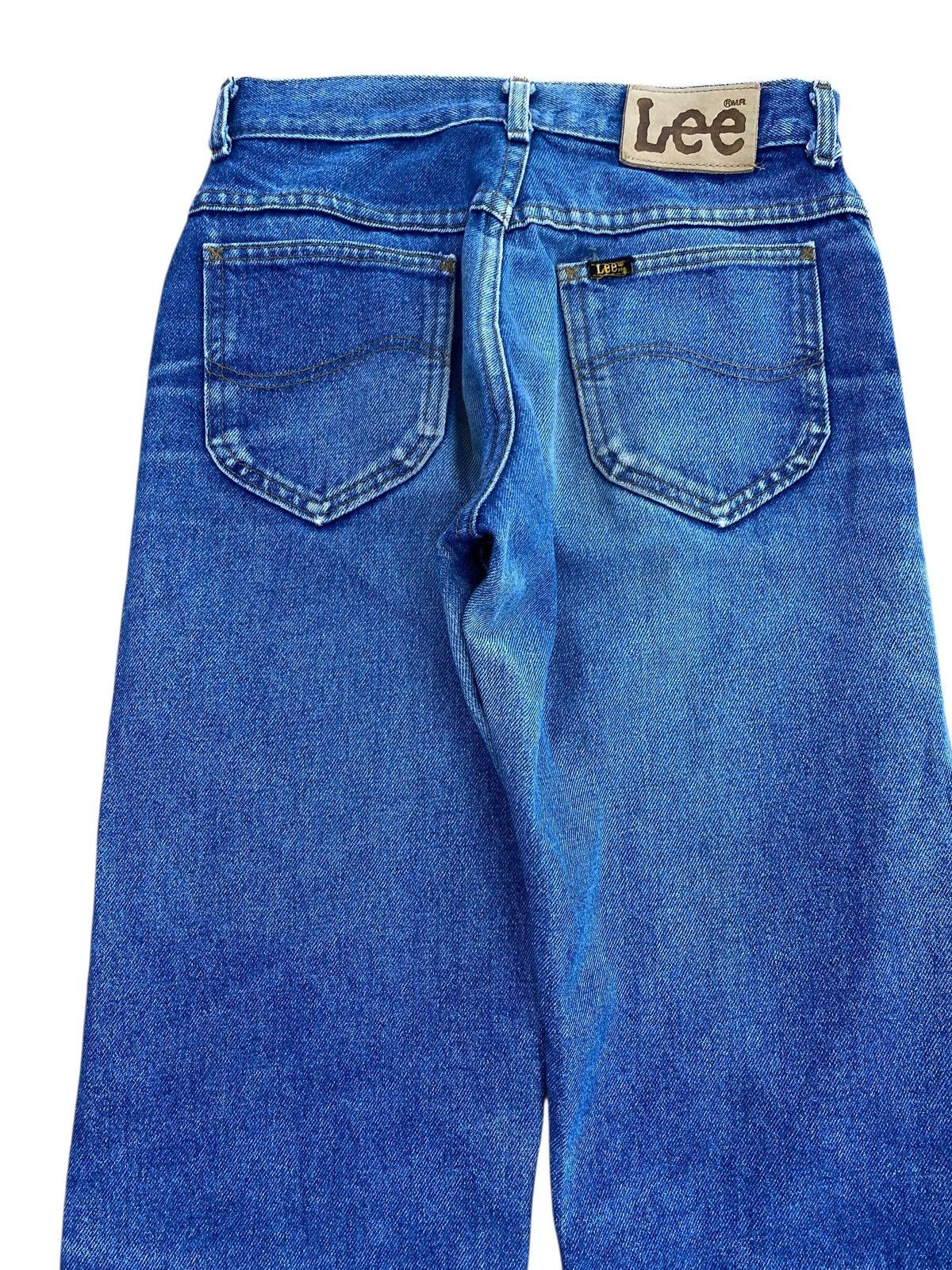 Lee Vintage Lee Brand Blues Wash Patchwork Loose Jeans Size US 28 / EU 44 - 4 Thumbnail