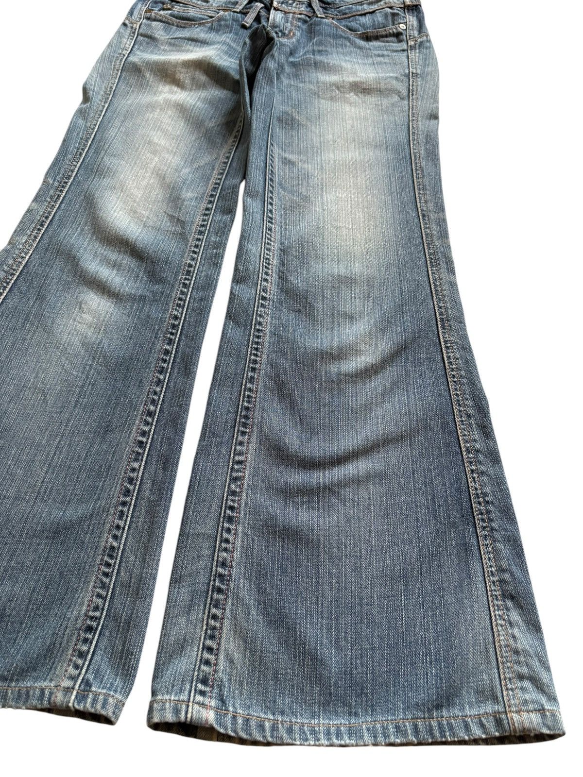 Japanese Brand Vintage Japanese Brand Mud Wash Bootcut Flare Jeans Size US 31 - 7 Thumbnail