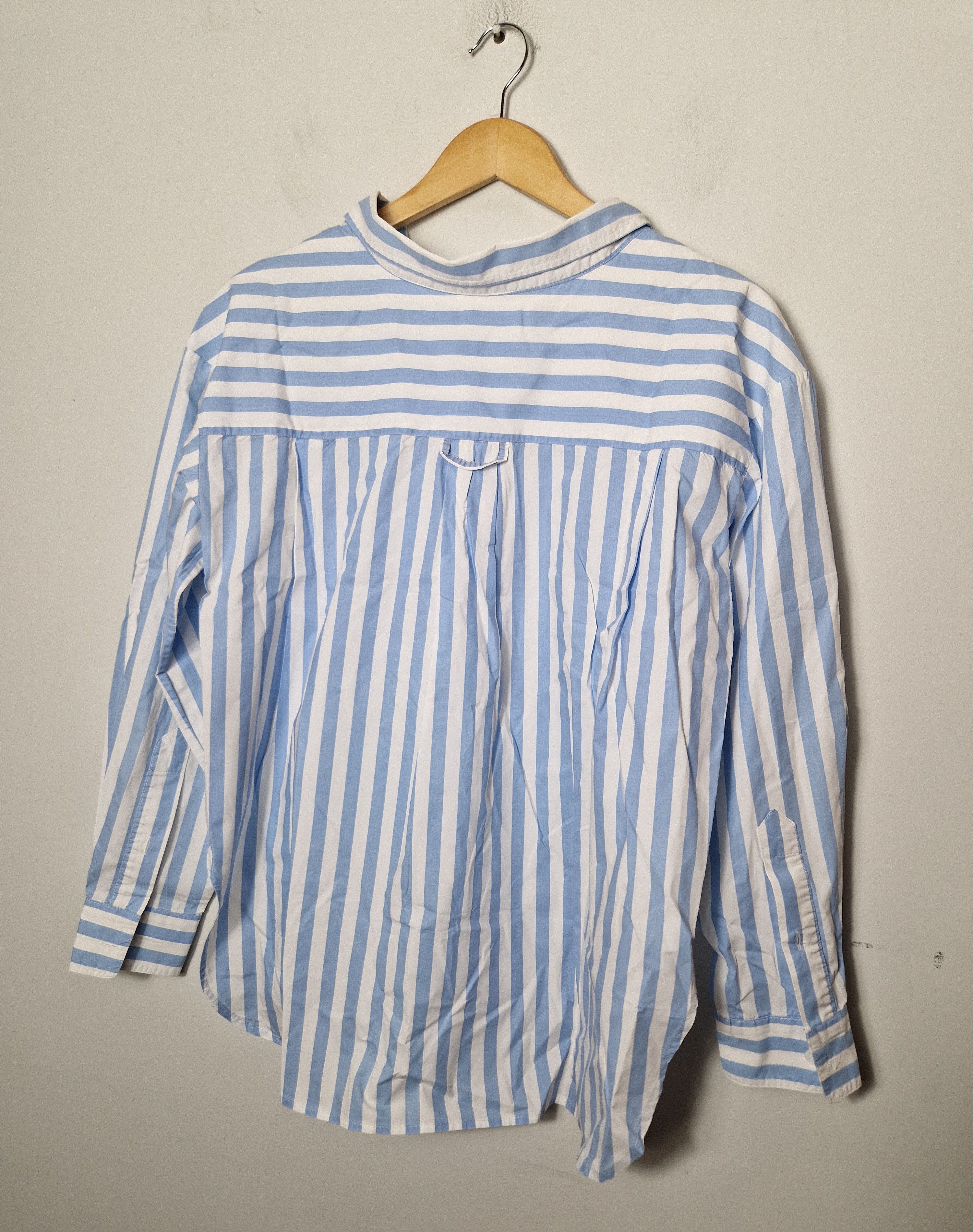Balenciaga Balenciaga stripped shirt Size M / US 6-8 / IT 42-44 - 9 Thumbnail