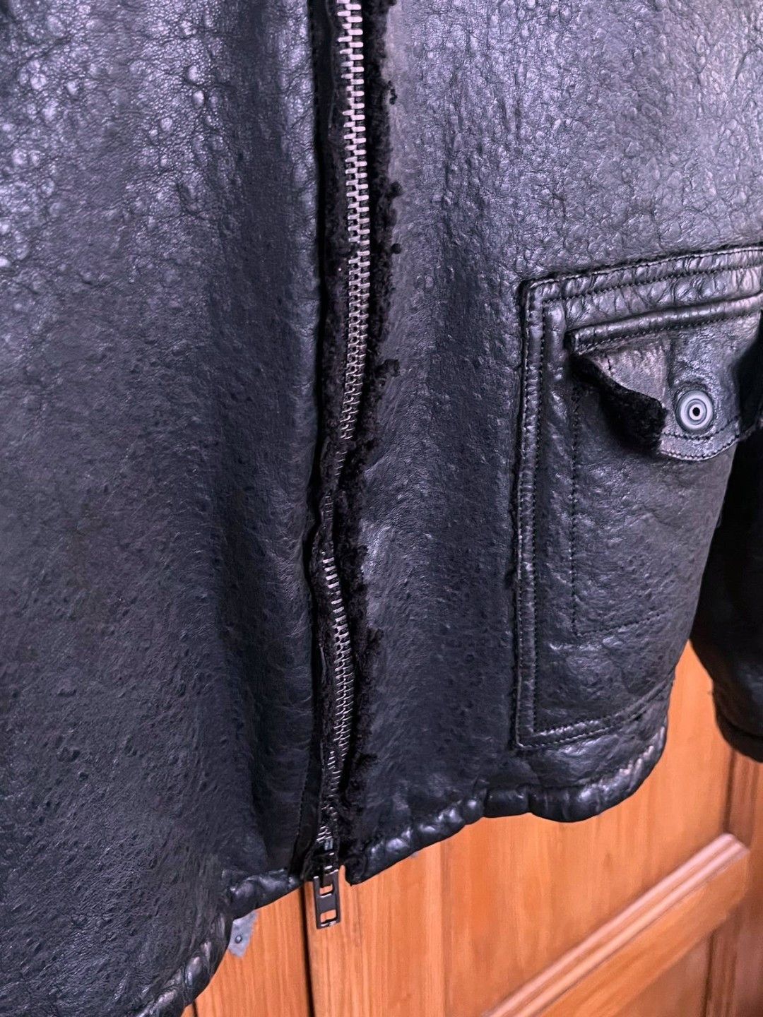 Salvatore Santoro Salvatore Santoro Leather Jacket IT52 Size US L / EU 52-54 / 3 - 8 Thumbnail
