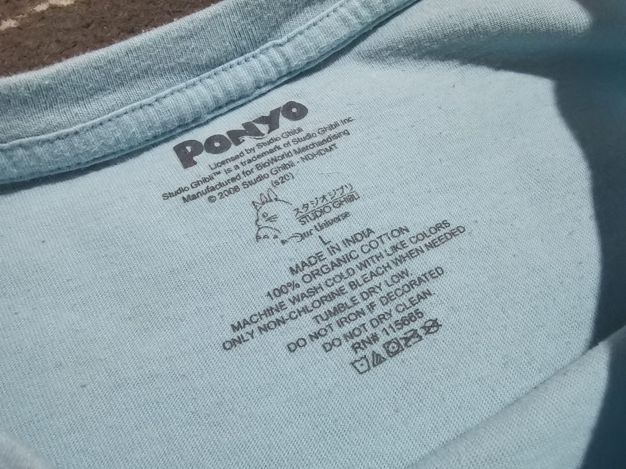 Anime × Japanese Brand Anime PONYO by studio ghibli M 2169 Size US M / EU 48-50 / 2 - 3 Thumbnail