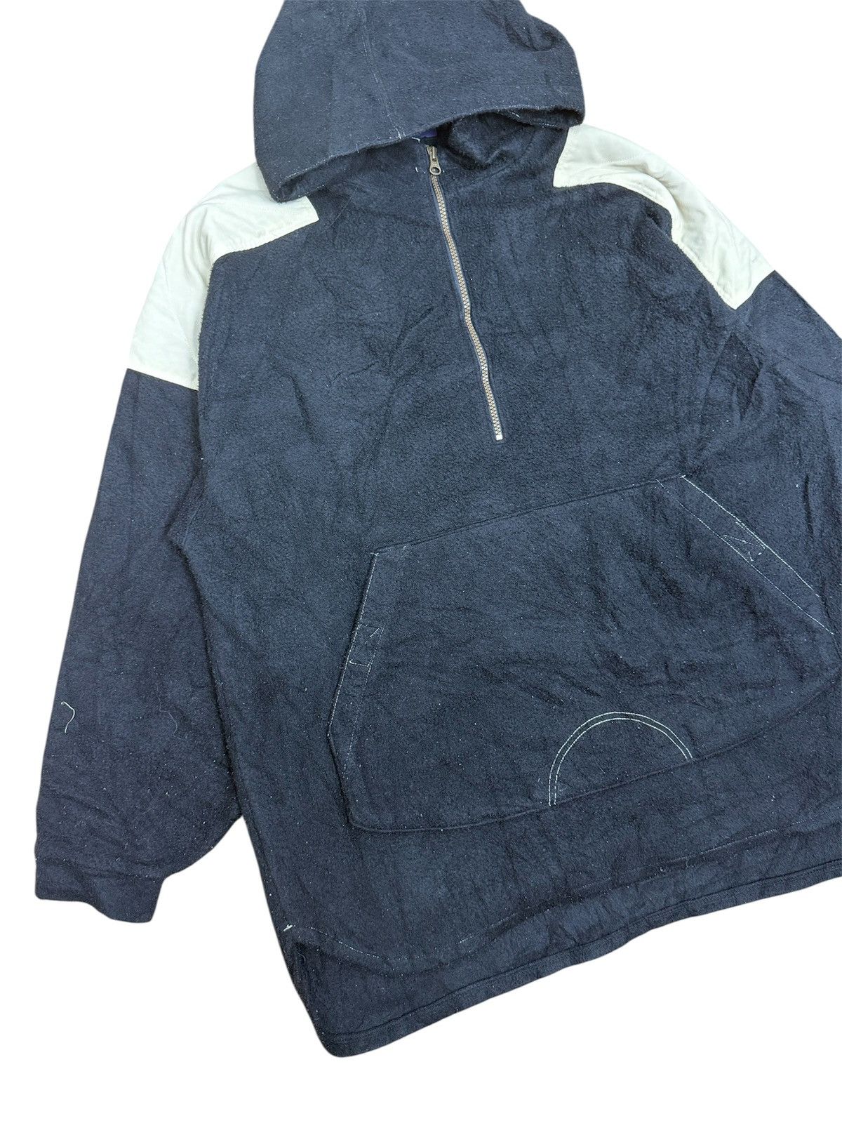 Ellesse × Goldwin 90s Ellesse "Fusion" Barcode Fleece Hoodie Size US L / EU 52-54 / 3 - 2 Thumbnail