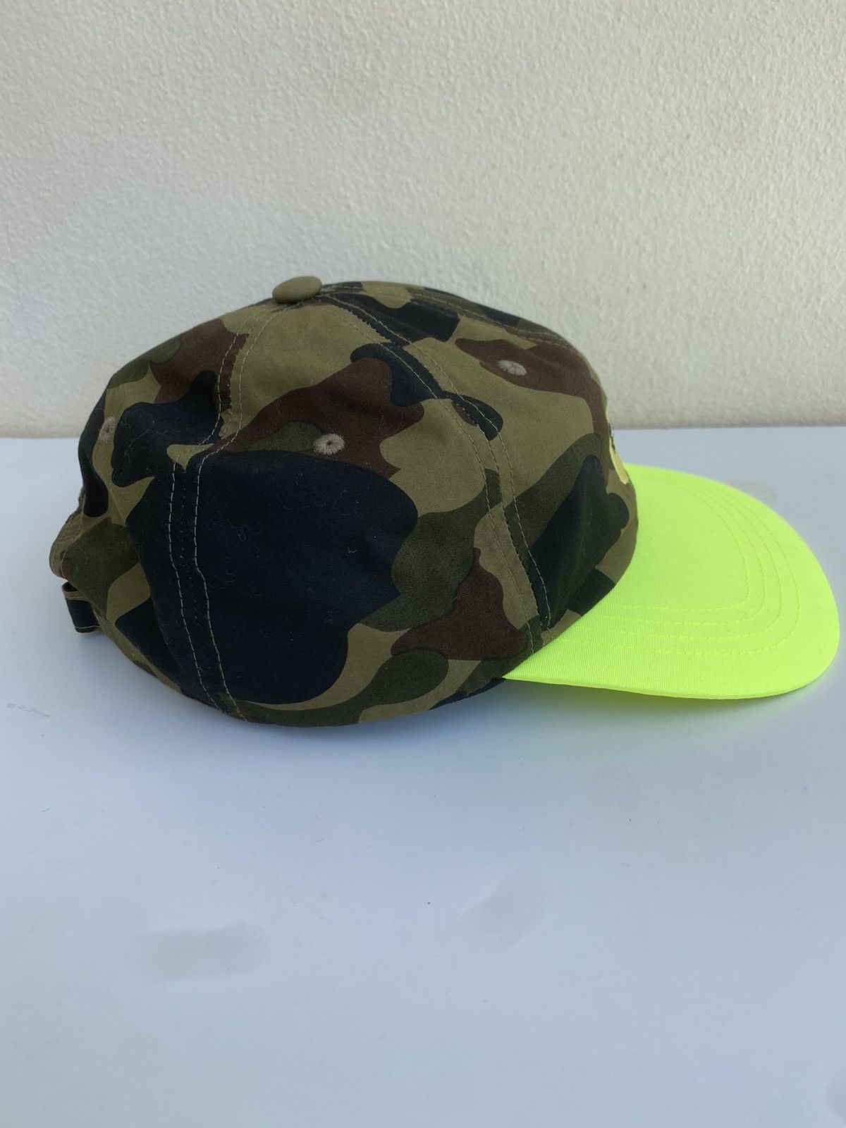 Bape Rare Bape 1st Camo Panel Green Cap/Hat Size ONE SIZE - 7 Thumbnail