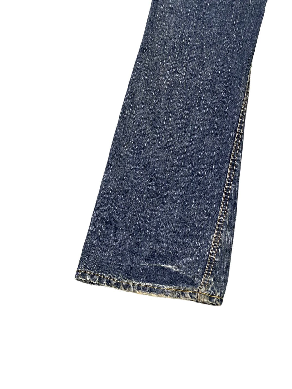 Edwin Flare Jeans Edwin Japan Faded Distress Boot Cut 8🟦1 Size US 29 - 14 Thumbnail