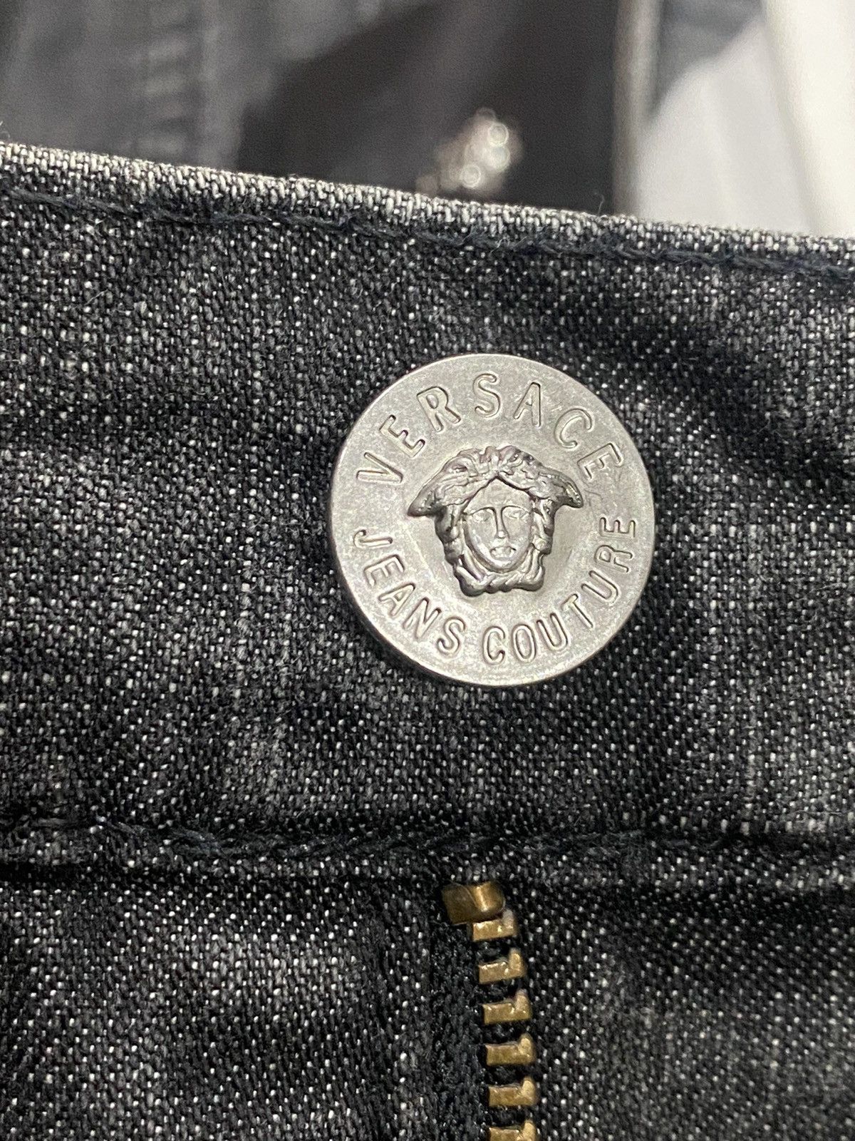Vintage Vintage Versace Jeans Counter Black Jeans w31” Size US 31 - 12 Thumbnail