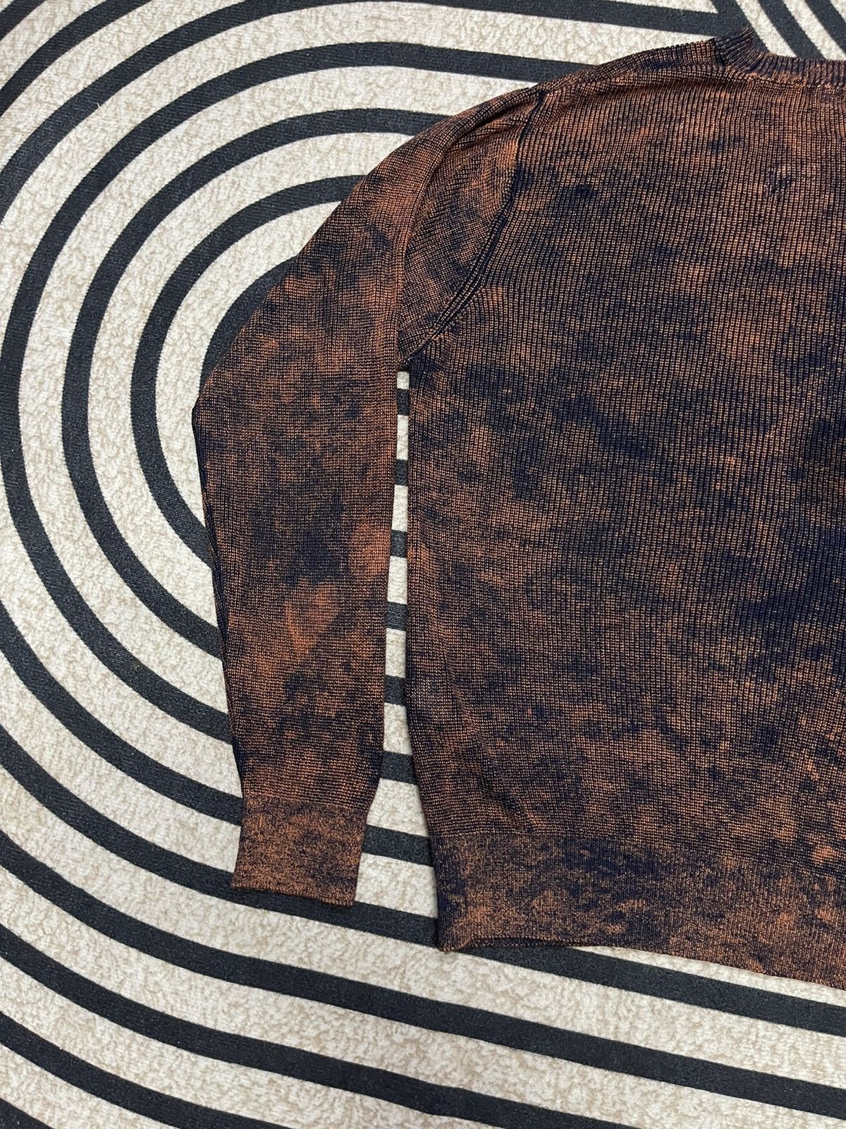 Comme des Garcons 1990s COMME DES GARCONS ACID WASH RAYON KNITWEAR Size US M / EU 48-50 / 2 - 11 Thumbnail