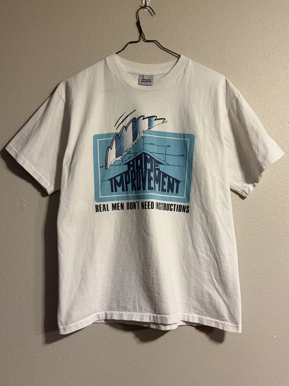 Vintage vtg 90s home improvement stanley desantis promo tee Size US L / EU 52-54 / 3 - 1 Thumbnail
