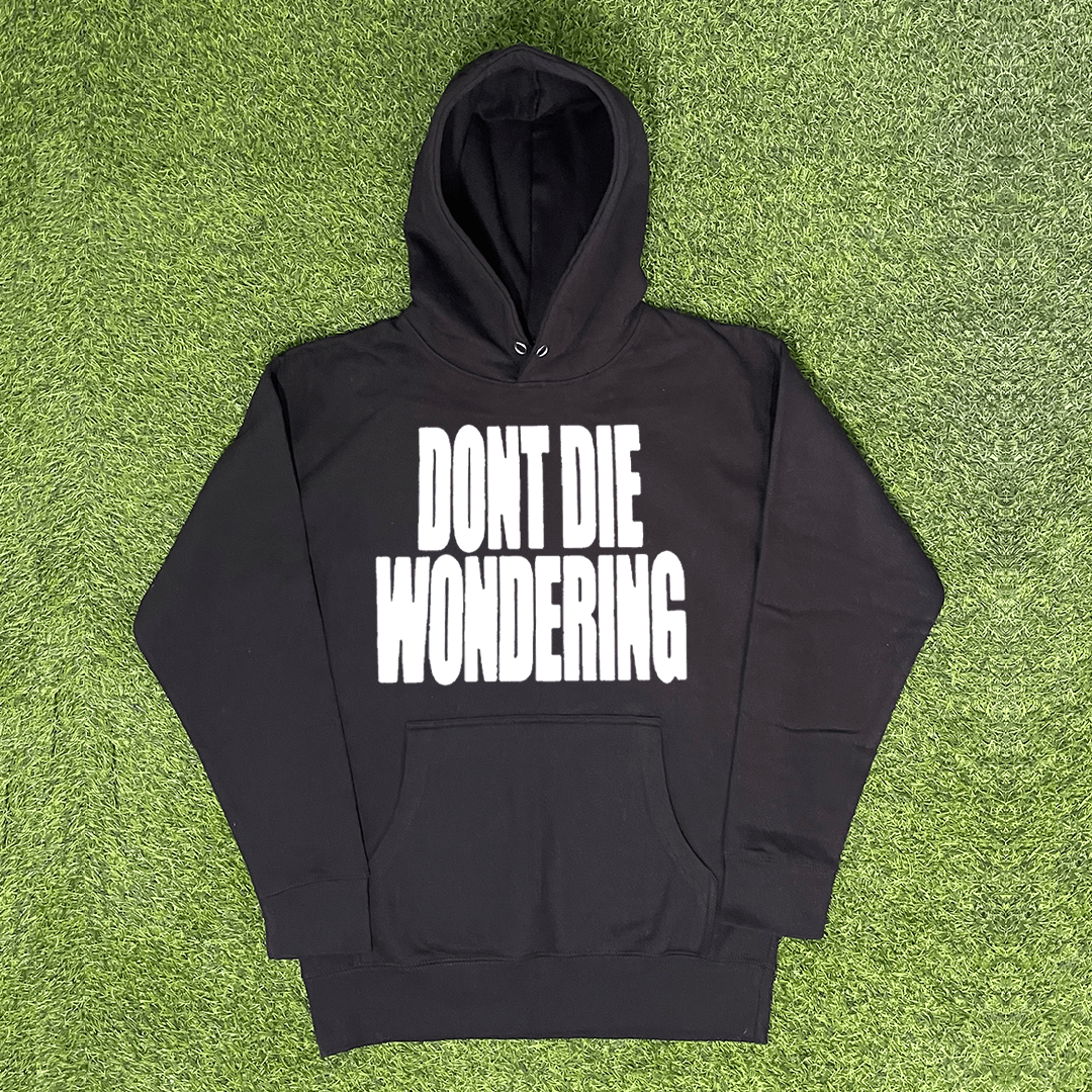 Vintage DON'T DIE WONDERING HOODIE Size US S / EU 44-46 / 1 - 1 Preview