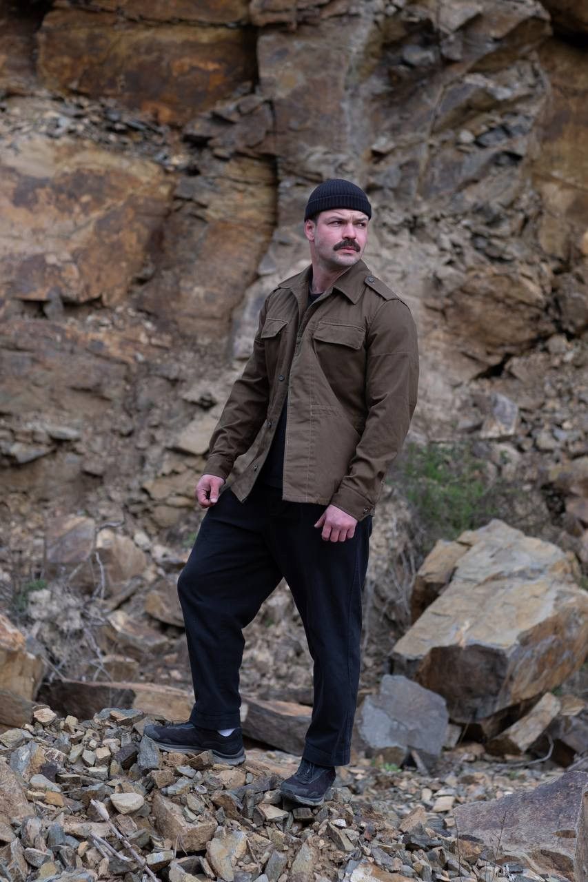 Japanese Brand × Vintage Vintage Czech Army Military Field Jacket Olive Eastern Bloc Size US M / EU 48-50 / 2 - 2 Thumbnail