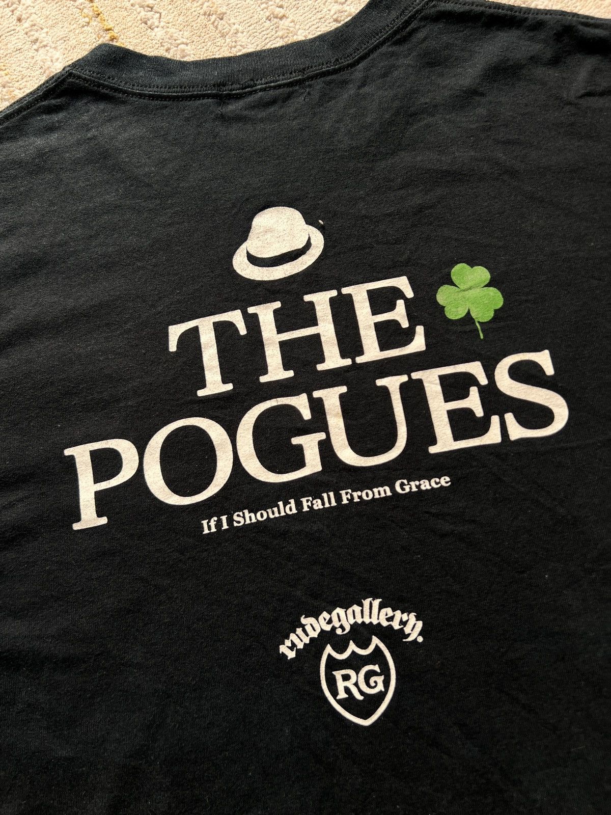 Band Tees × RUDE GALLERY Rude Gallery “The Pogues” Shane Collab Tshirt Size US M / EU 48-50 / 2 - 5 Thumbnail