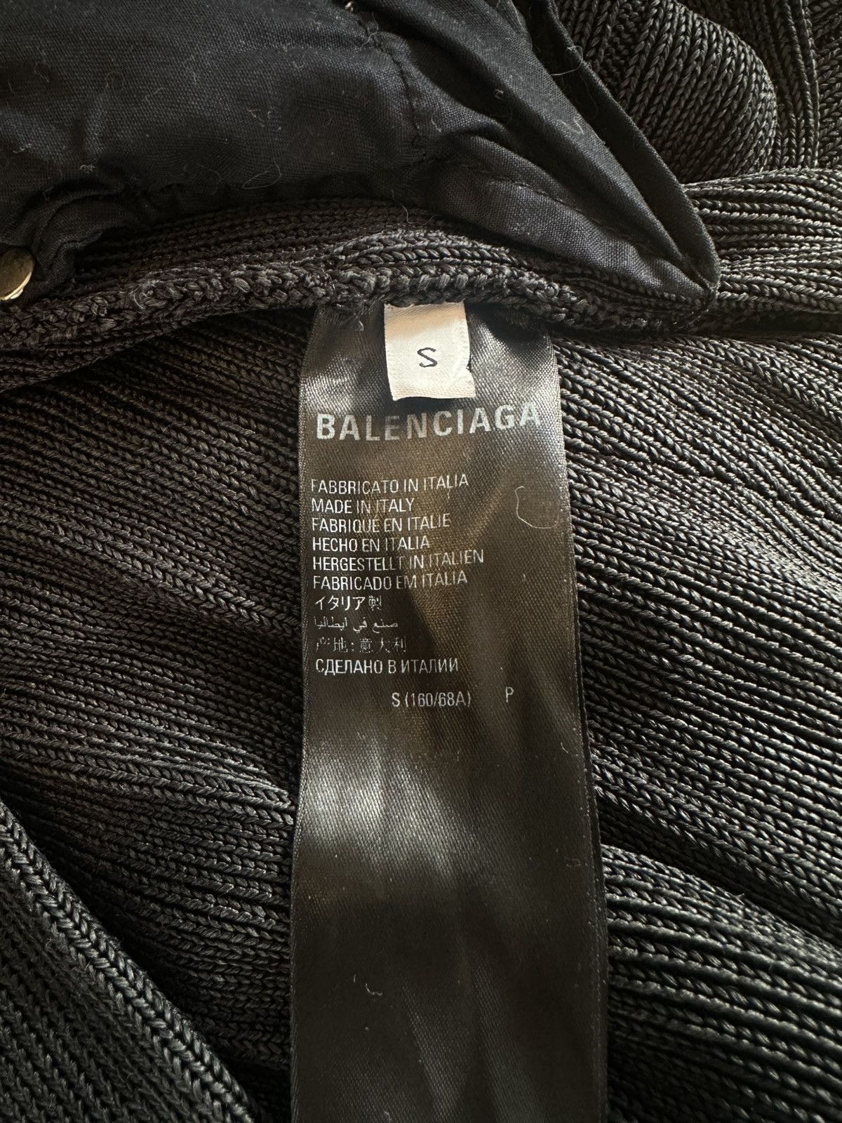 Balenciaga BALENCIAGA SS/22 PLEATED SILK KNITTED WIDE LEG BAGGY PANTS Size US 30 / EU 46 - 5 Thumbnail