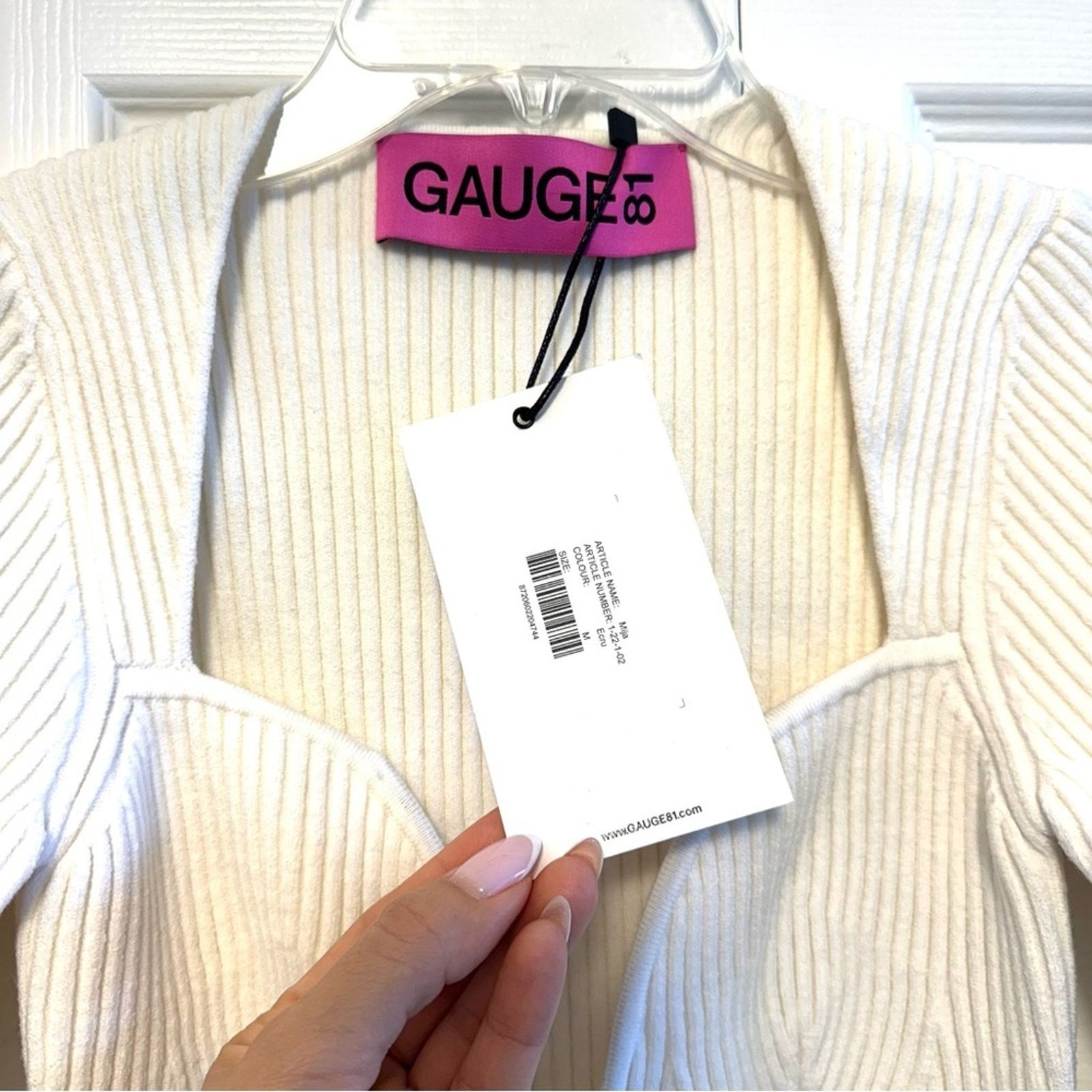 GAUGE81 NWT! Gauge81 Mija Wool-Blend Mini Dress, Size M Size M / US 6-8 / IT 42-44 - 11 Thumbnail