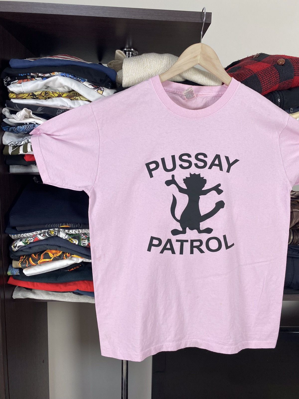 Other × Vintage Pussay Patrol Dick Sex Parody vintage t-shirt Size US M / EU 48-50 / 2 - 2 Thumbnail