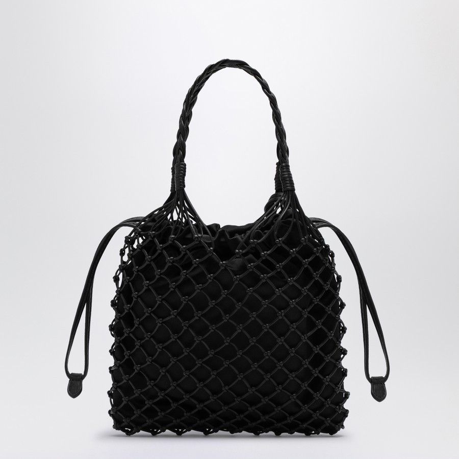 Moschino o1d2blof0924 Size: OS / Basket Net Nappa Bag in Black Size ONE SIZE - 3 Thumbnail