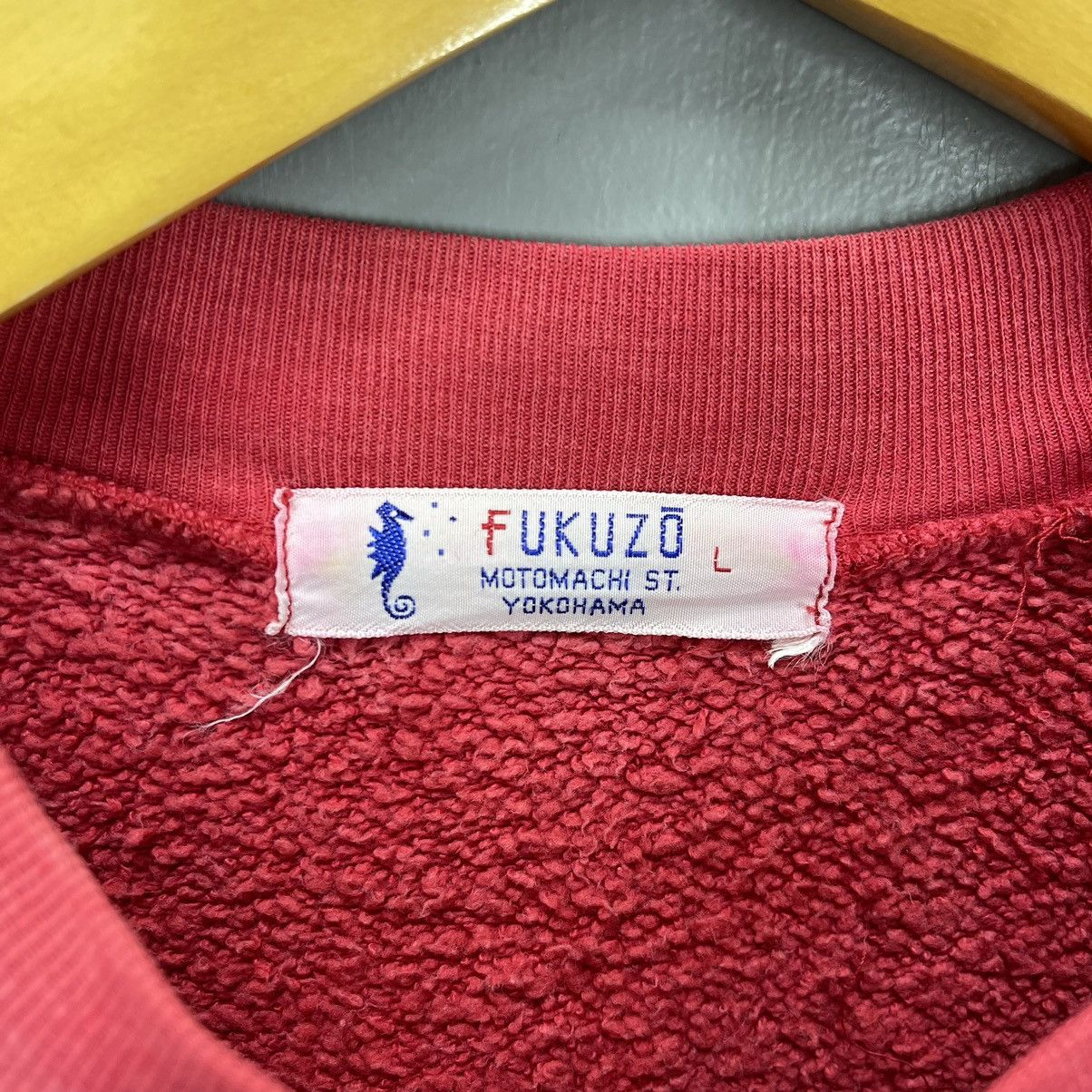 Japanese Brand 90s FUKUZO MOTOMACHI ST. YOKOHAMA Sweatshirt #1360/AU Size US S / EU 44-46 / 1 - 8 Thumbnail