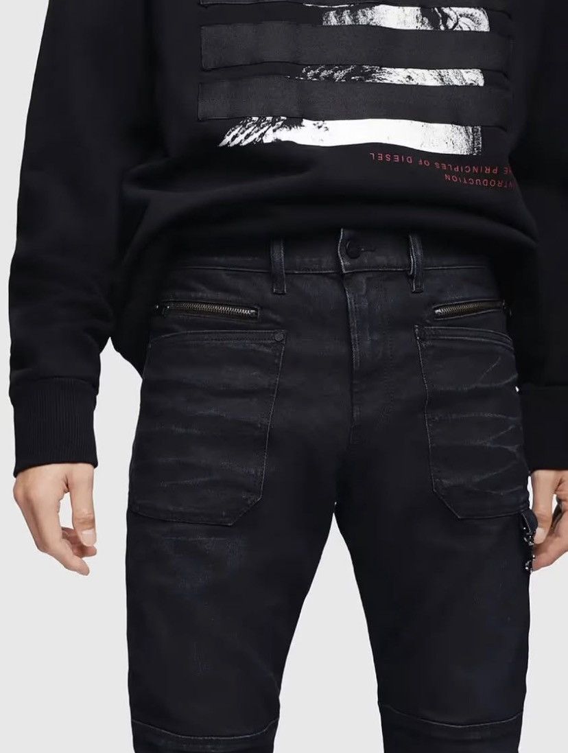 Diesel DIESEL D-Phormer Slim Men’s Jeans 31W X 32L - NEW WITH TAG Size US 31 - 3 Thumbnail