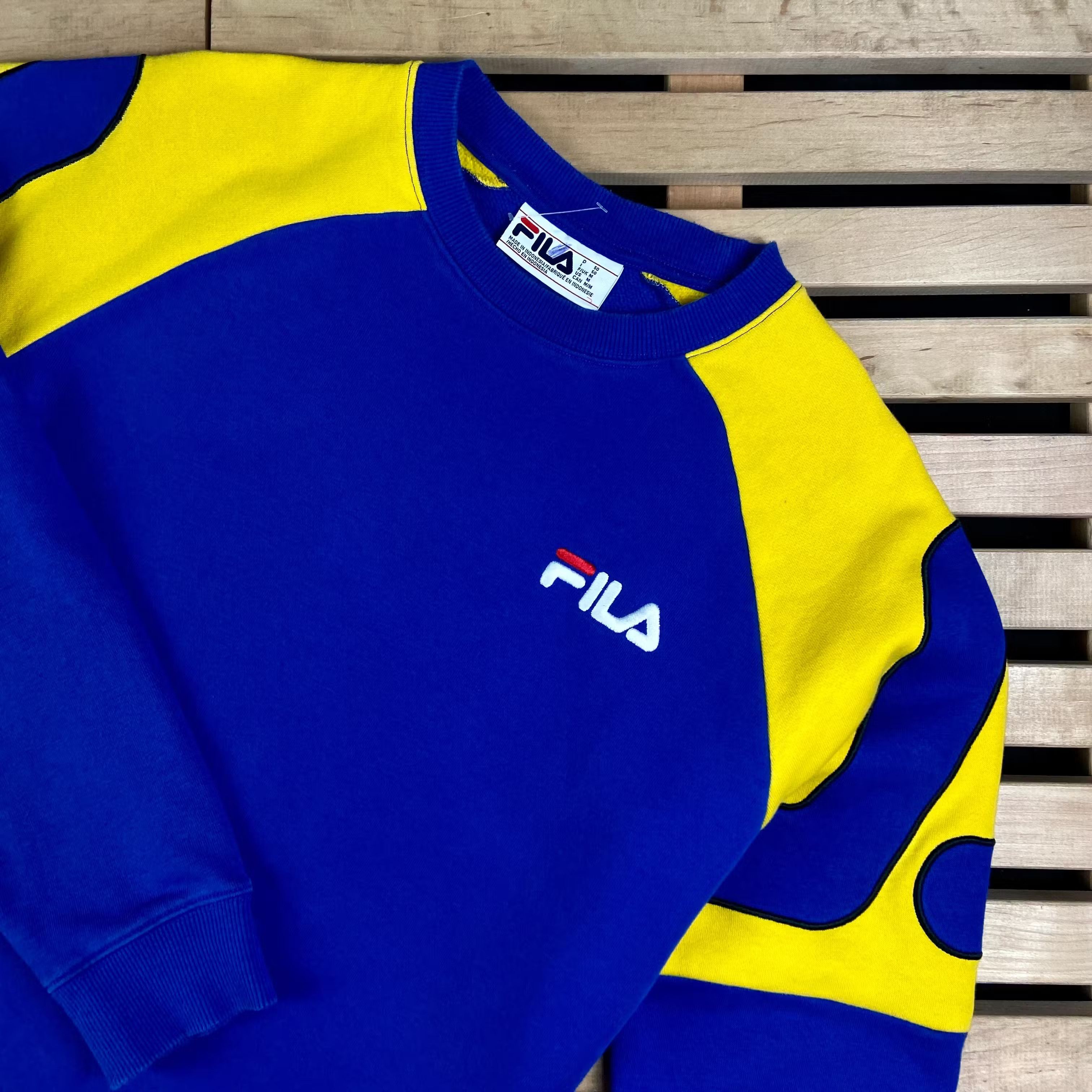 Fila × Vintage Mens Sweatshirt Fila Vintage Size M Size US M / EU 48-50 / 2 - 2 Thumbnail