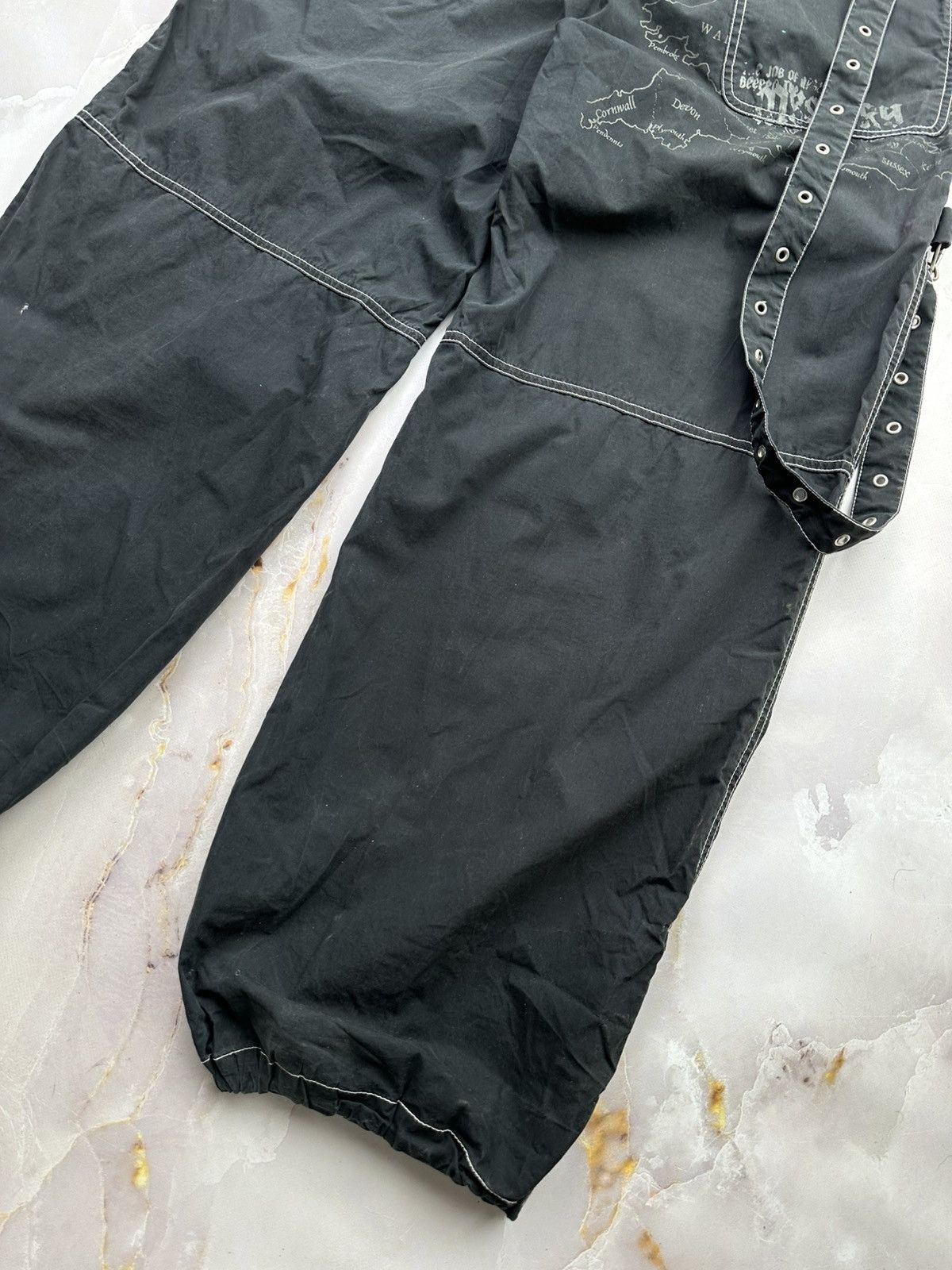 Japanese Brand Vintage Wide Pants Size US 30 / EU 46 - 8 Thumbnail